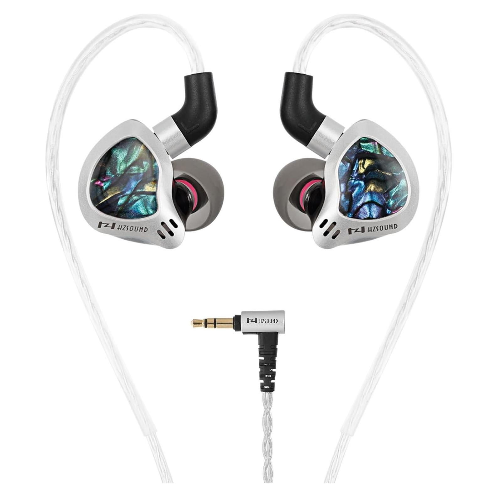 Auriculares In-Ear HZSOUND GINKGO HiFi 10mm Doble Controlador