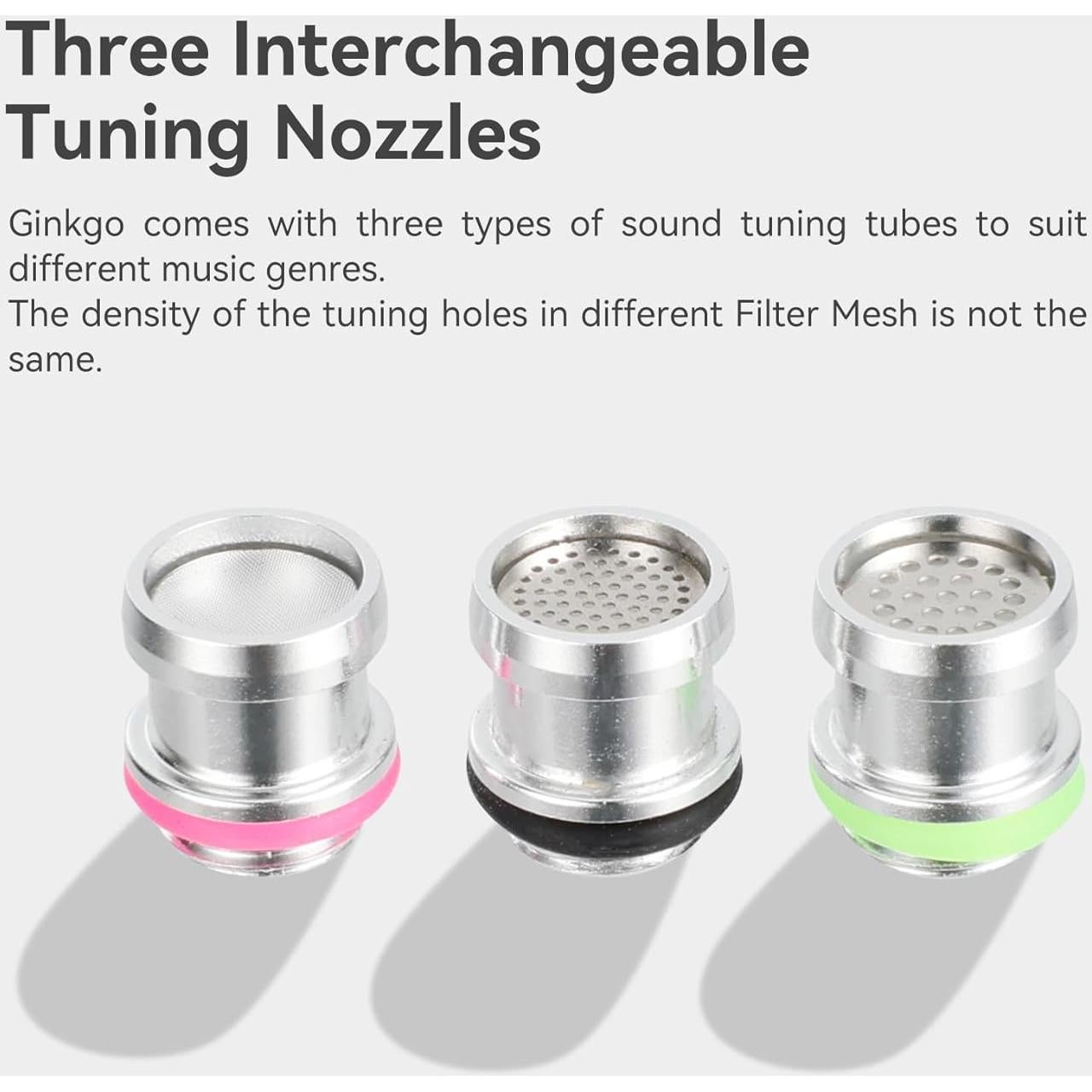 Auriculares In-Ear HZSOUND GINKGO HiFi 10mm Doble Controlador