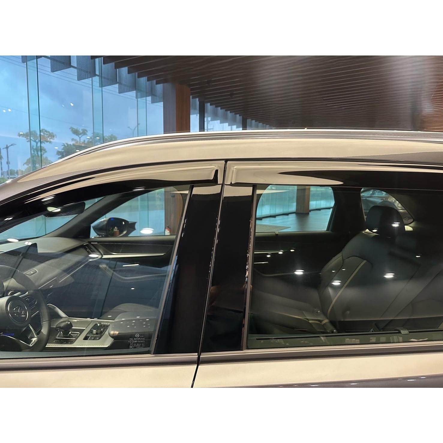 Deflectores de Lluvia Optimal Co para Mazda CX-90 y CX-70 2024-2026