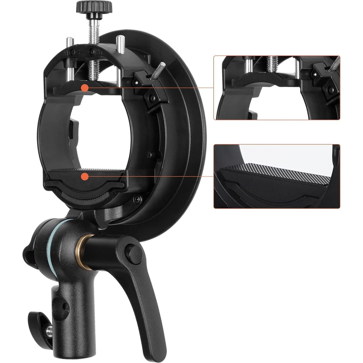 Softbox de tira Godox 60x60cm con soporte S2 Bowens