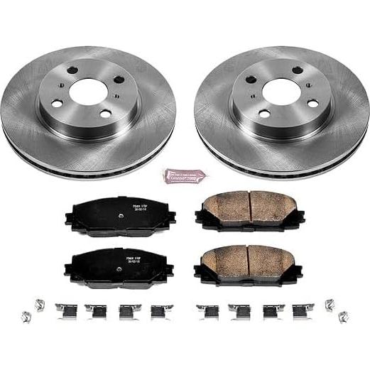 Kit de Freno Power Stop KOE5863 Frontal OE + Pastillas Cerámicas