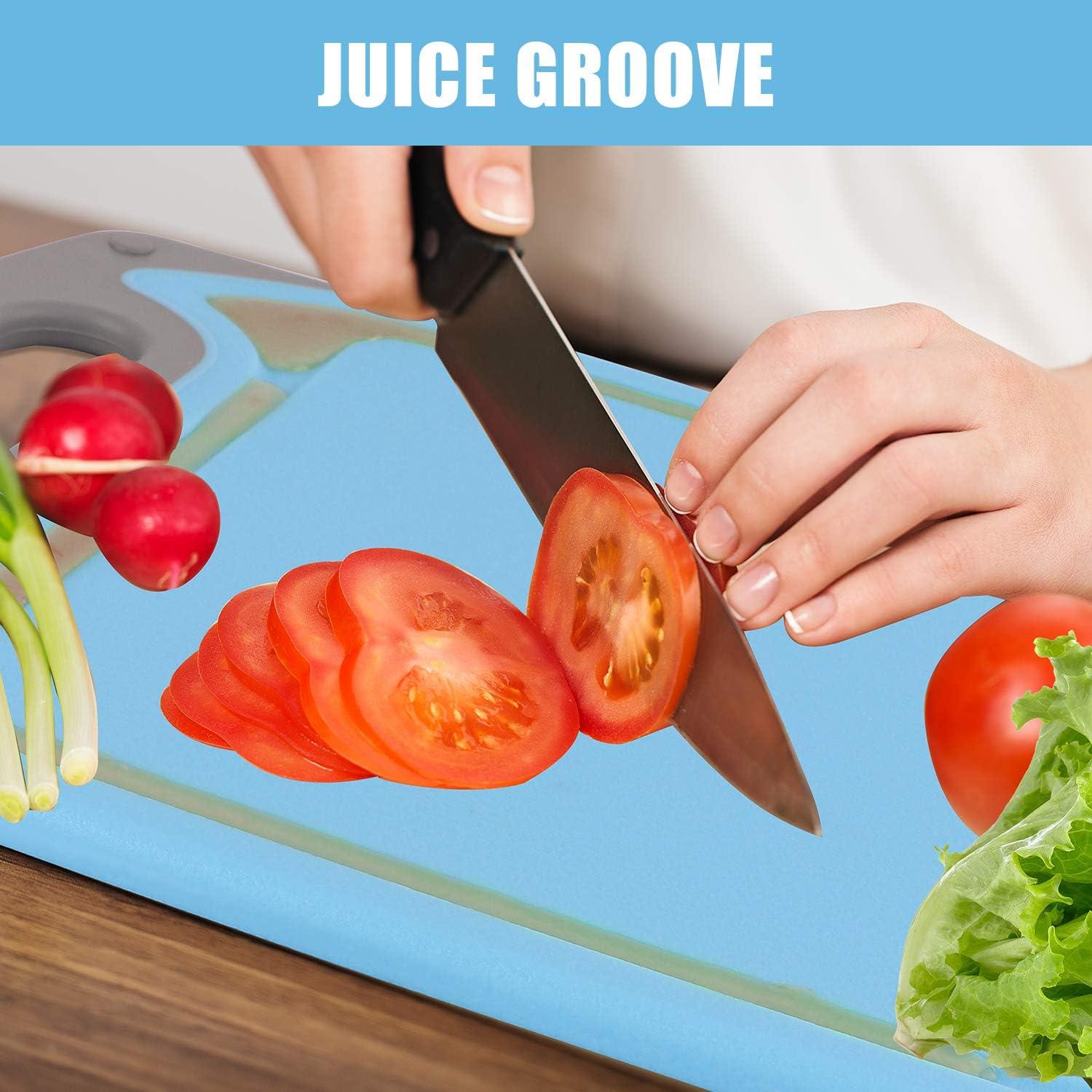 Juego de 3 Tablas de Cortar Rottogoon Antideslizantes 40cm