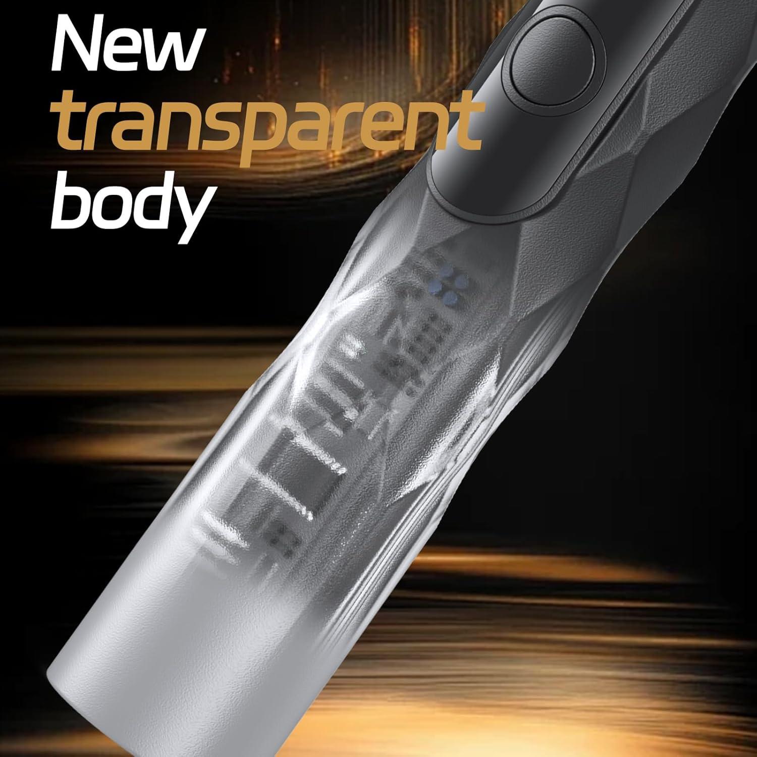 Cepillo de Dientes Eléctrico Lumivoid Sonic 48000VPM 10 Cabezas