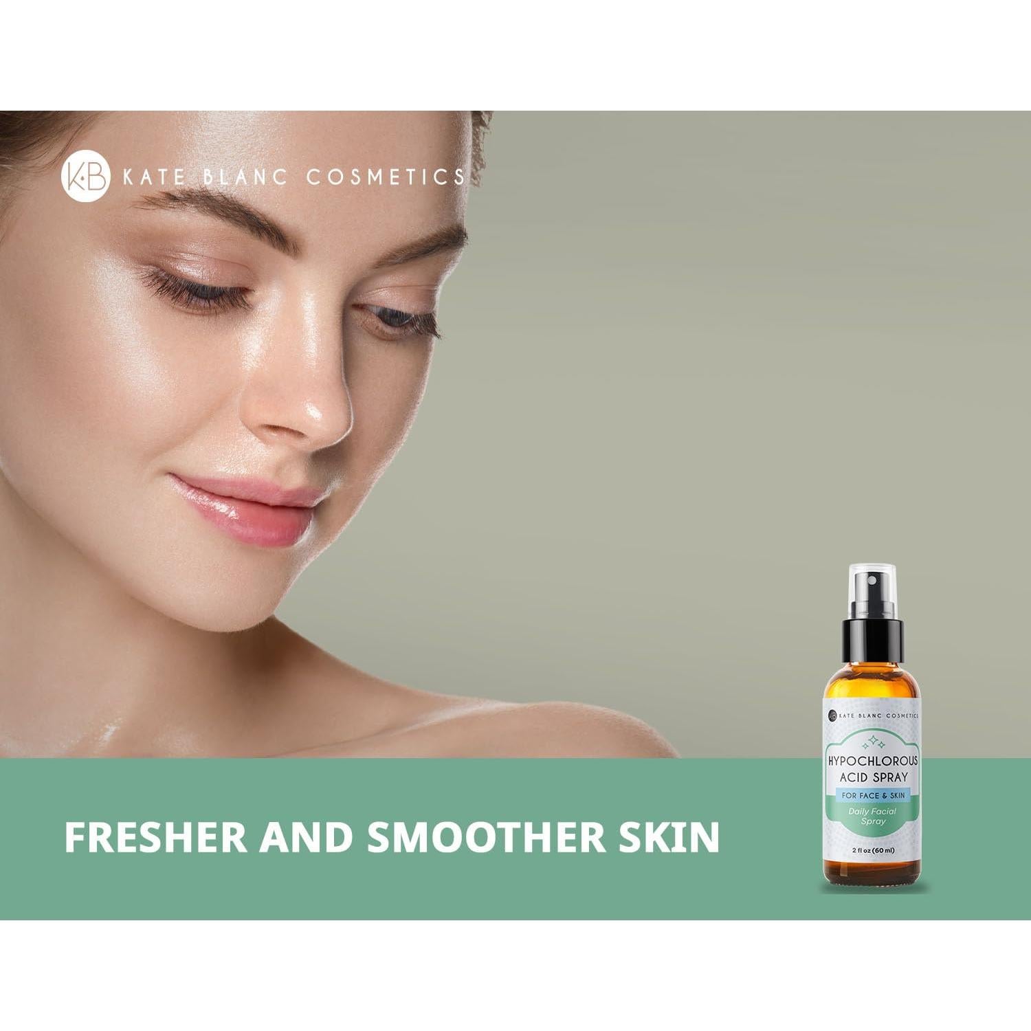 Spray Limpiador Facial Kate Blanc 59.15ml Ácido Hipocloroso