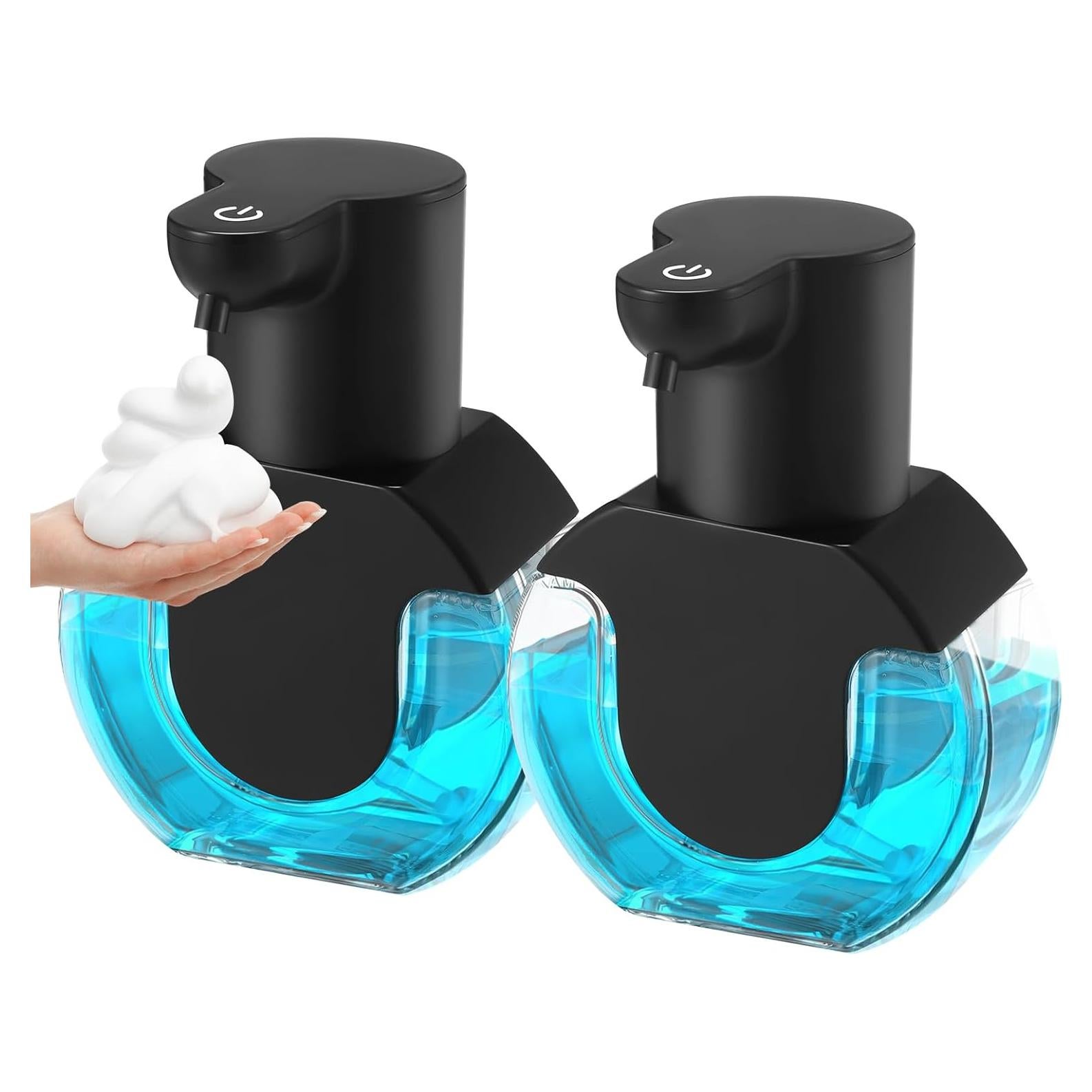 Paquete de 2 dispensadores automáticos de jabón VZZNN 420ml