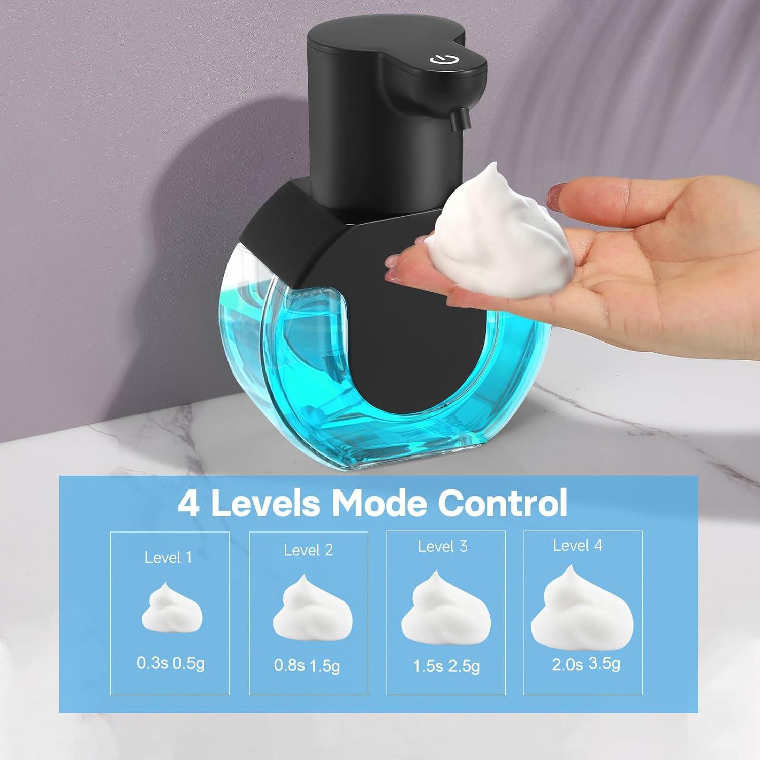 Paquete de 2 dispensadores automáticos de jabón VZZNN 420ml