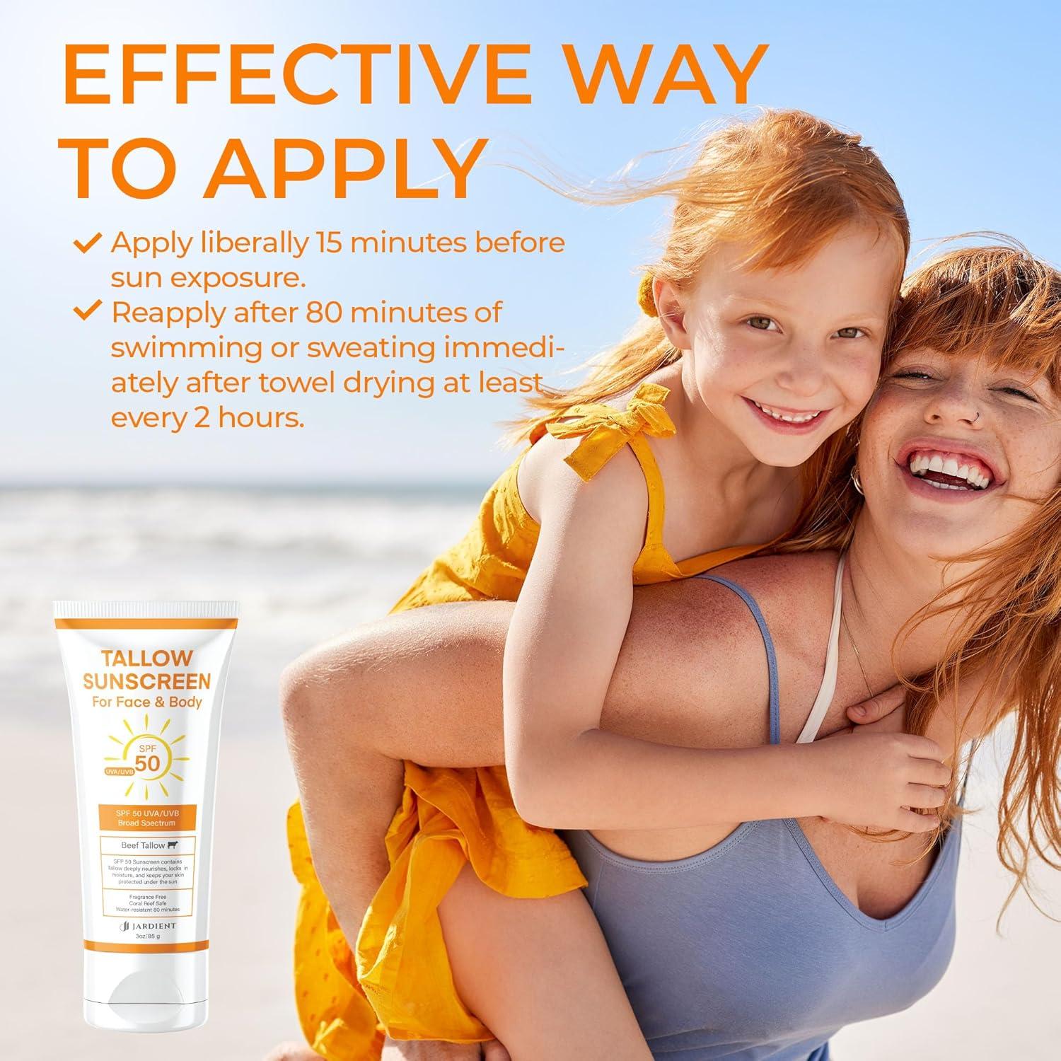 Protector Solar Mineral Jardient SPF 50 - 89 ml, No Graso