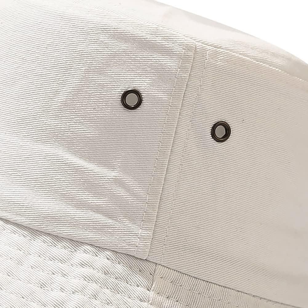 Sombrero de Cubo Unisex Malaxlx Algodón UPF 50+ Playa