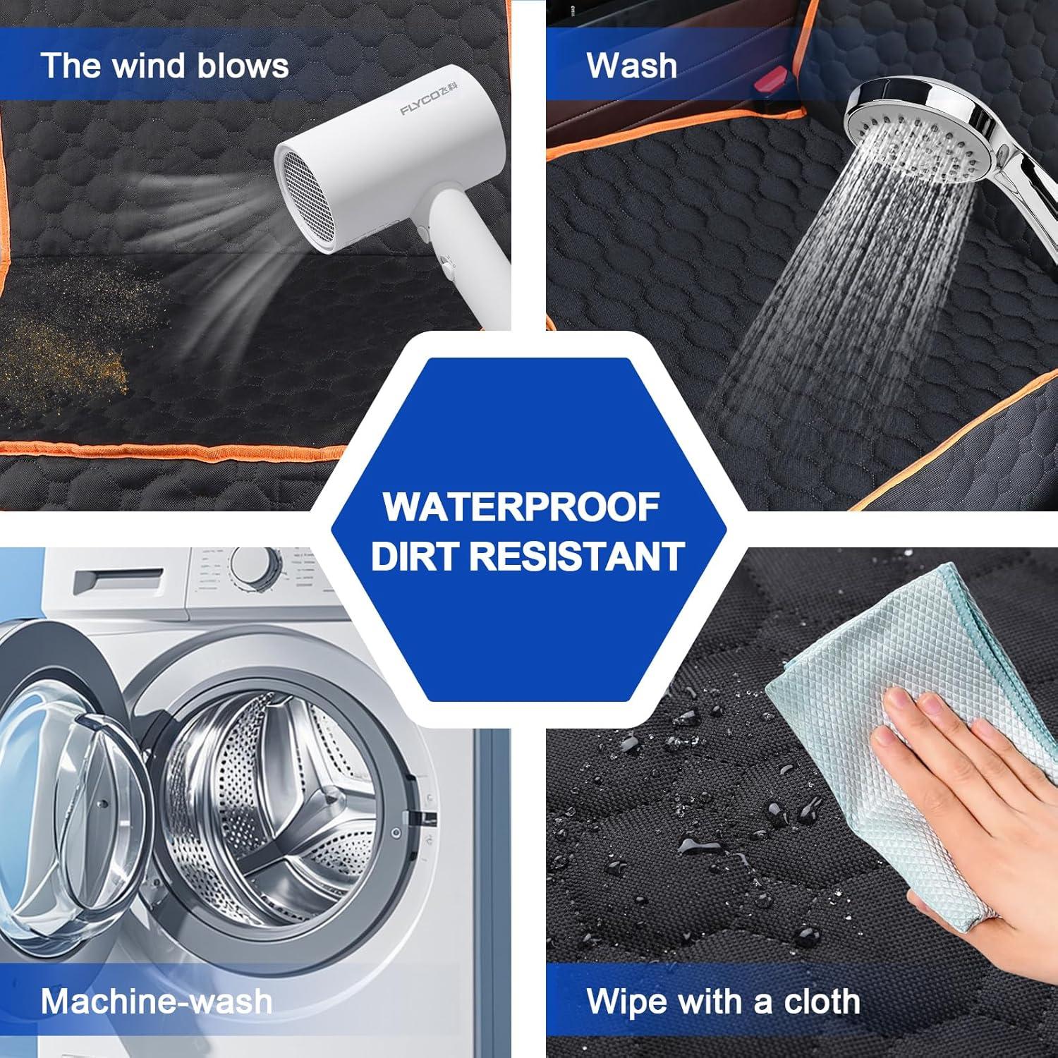 Funda de Asiento Delantero para Perro RUONARIER Impermeable