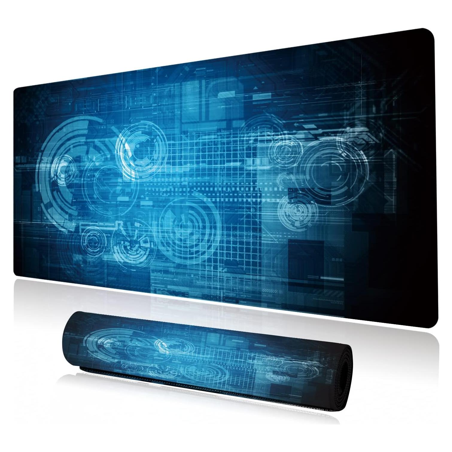 Alfombrilla de Ratón Grande KOAIWPAE 90x40 cm Antideslizante