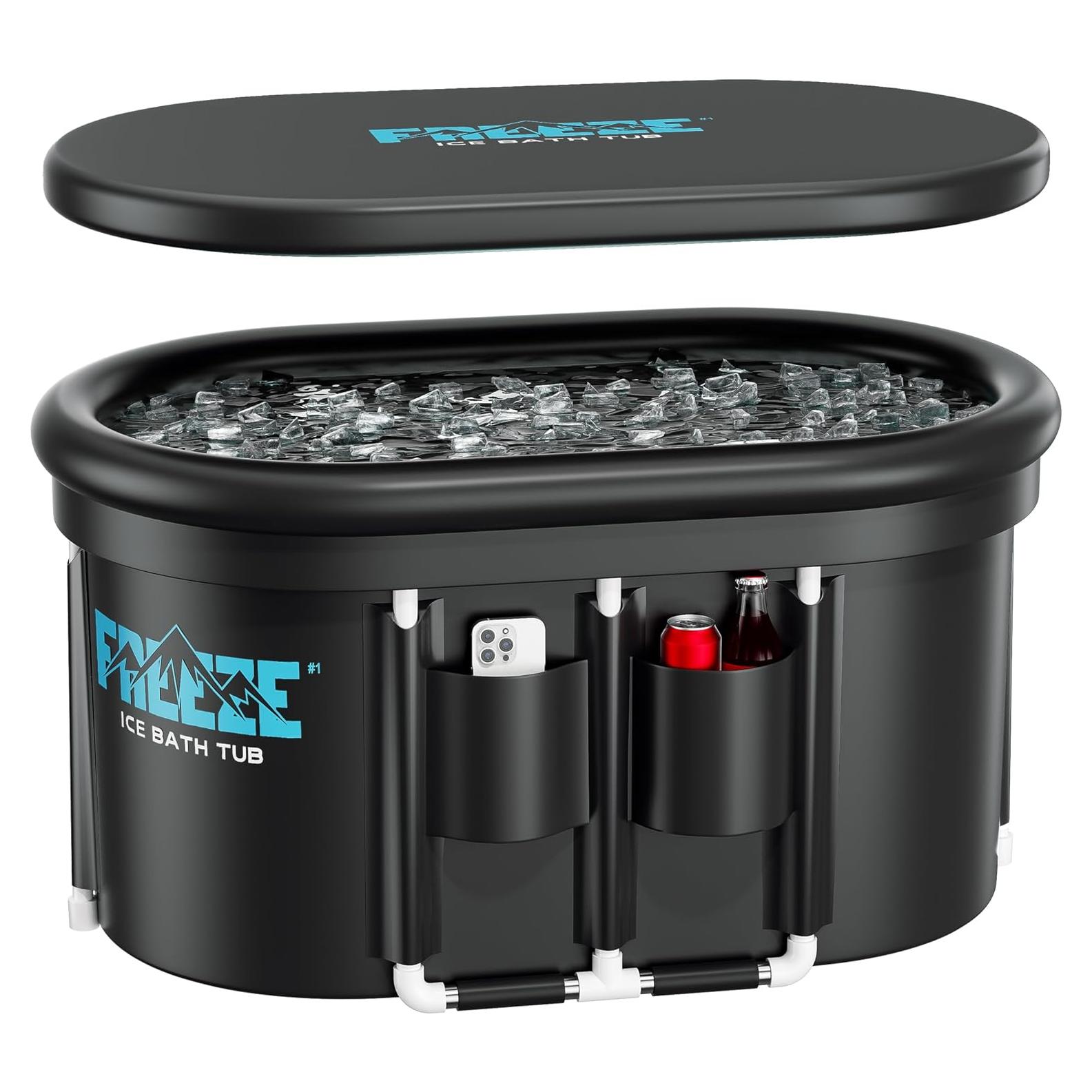 Tina de Baño de Hielo Ovalada ISIDO XXL 560L con Tapa