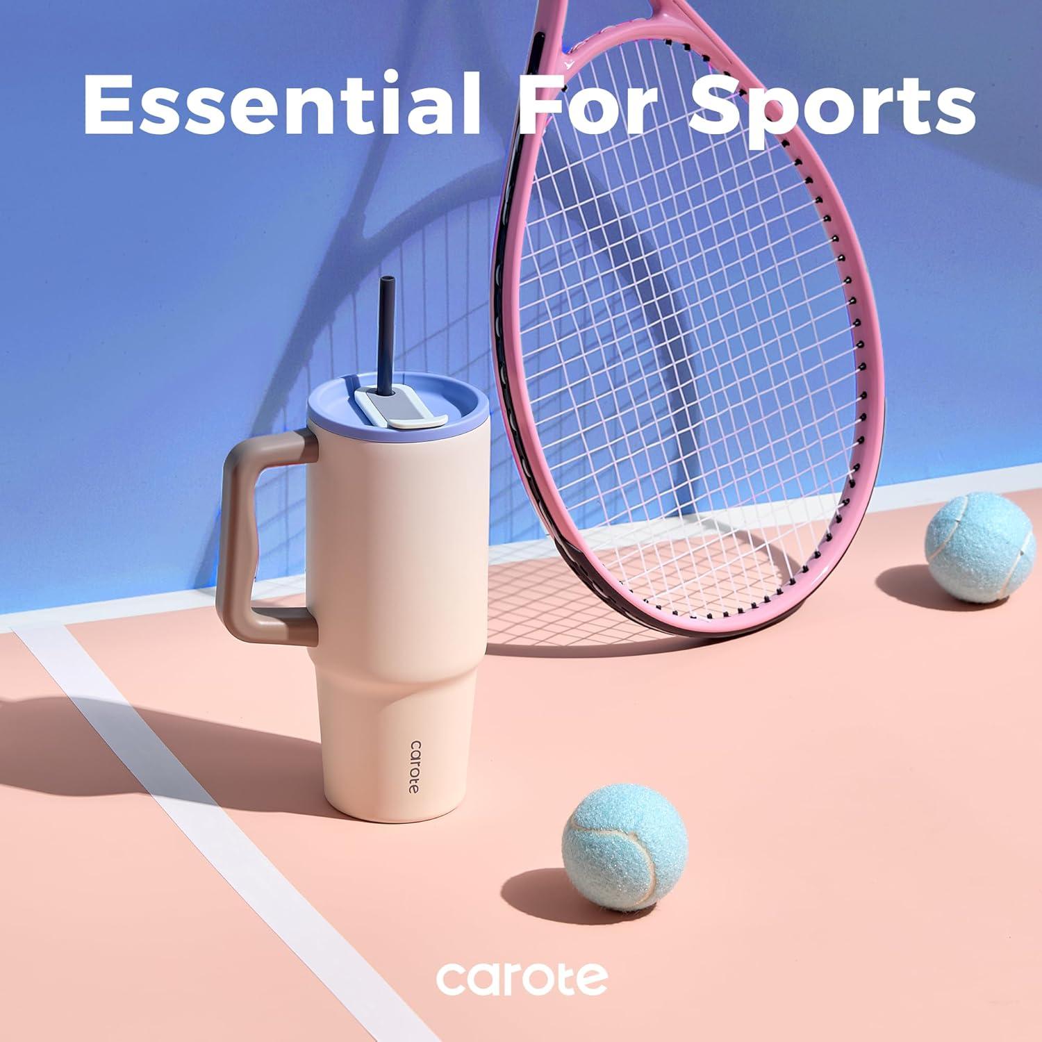 Juego de 3 Botellas de Agua Aisladas CAROTE 2420 ml Azul