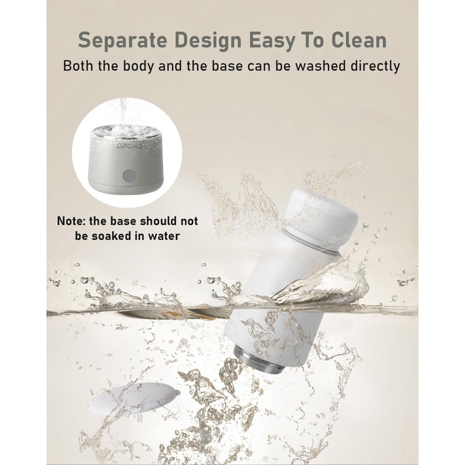 Calentador de Botellas Portátil Opard 350 ml, 4 Temperaturas Ajustables