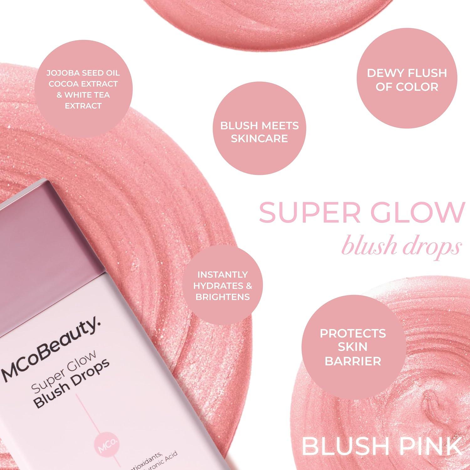 Gotas de Rubor Super Glow MCoBeauty 30 ml Rosa Rubor