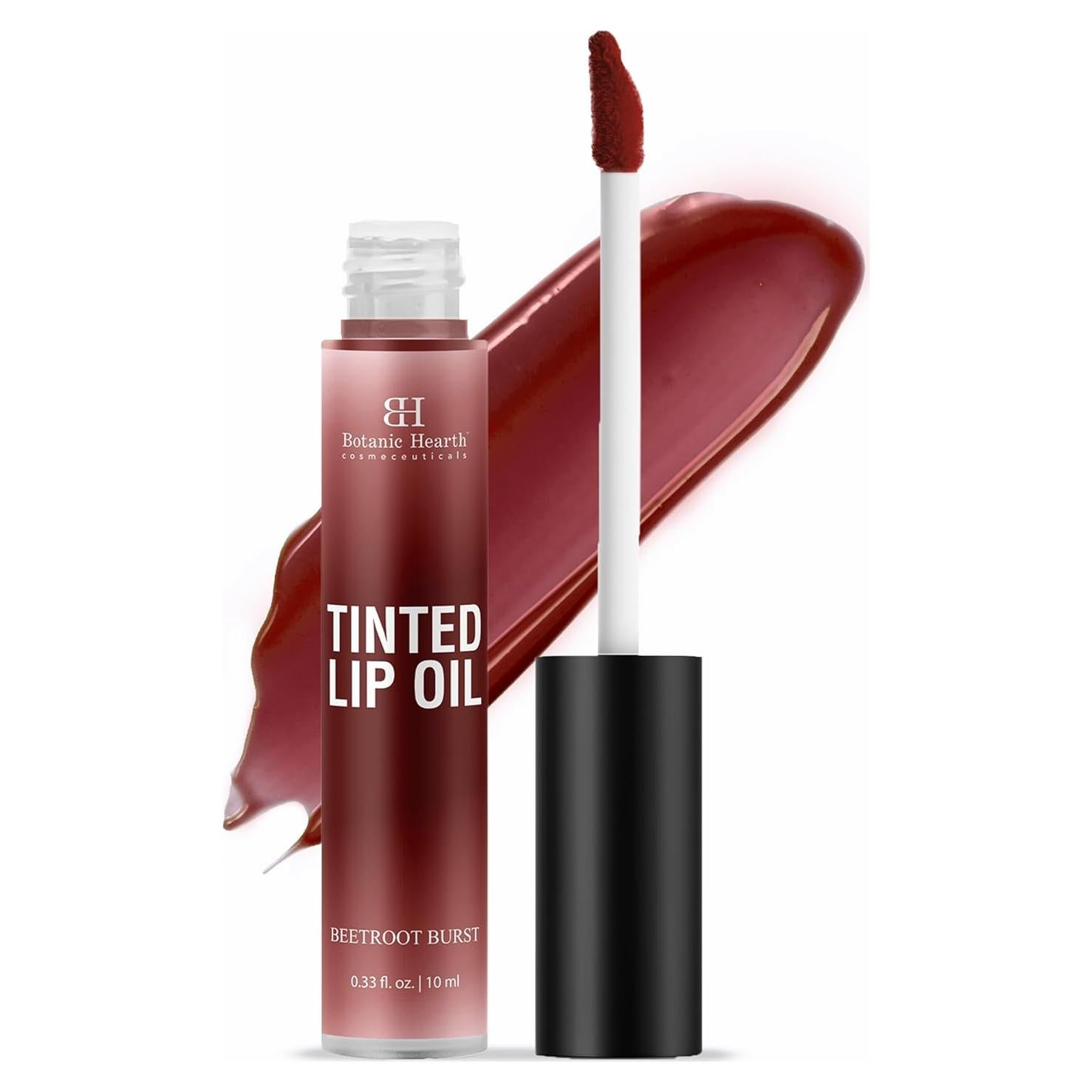 Aceite Labial Tinte Botanic Hearth 8.8 ml Hidratante Rojo