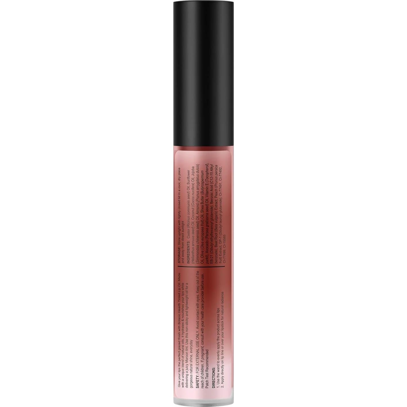 Aceite Labial Tinte Botanic Hearth 8.8 ml Hidratante Rojo