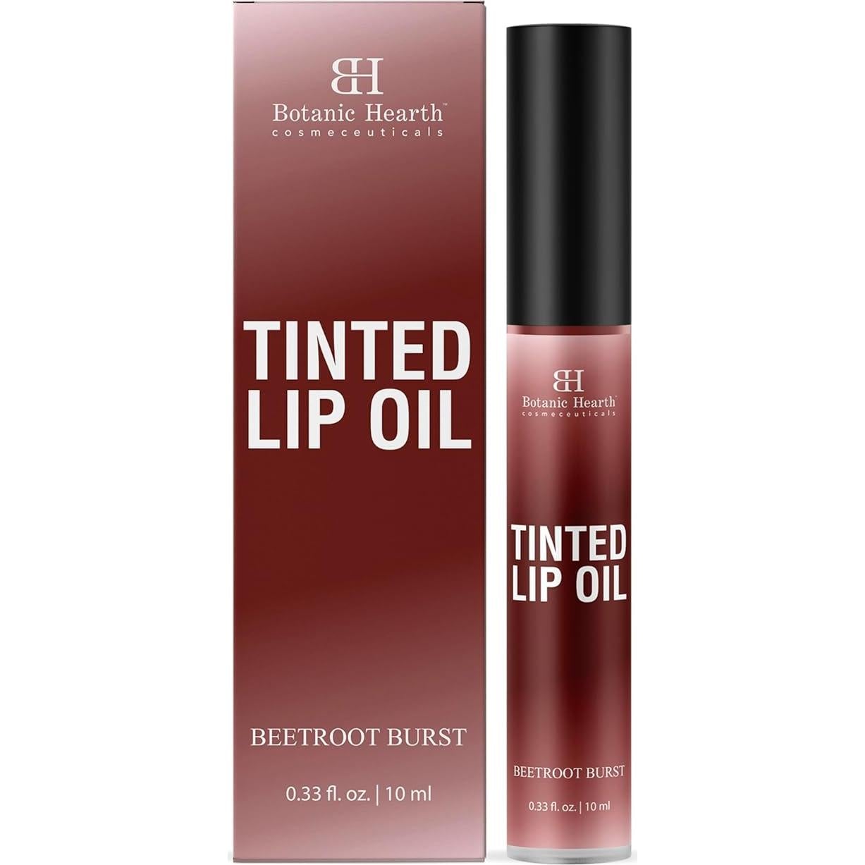 Aceite Labial Tinte Botanic Hearth 8.8 ml Hidratante Rojo