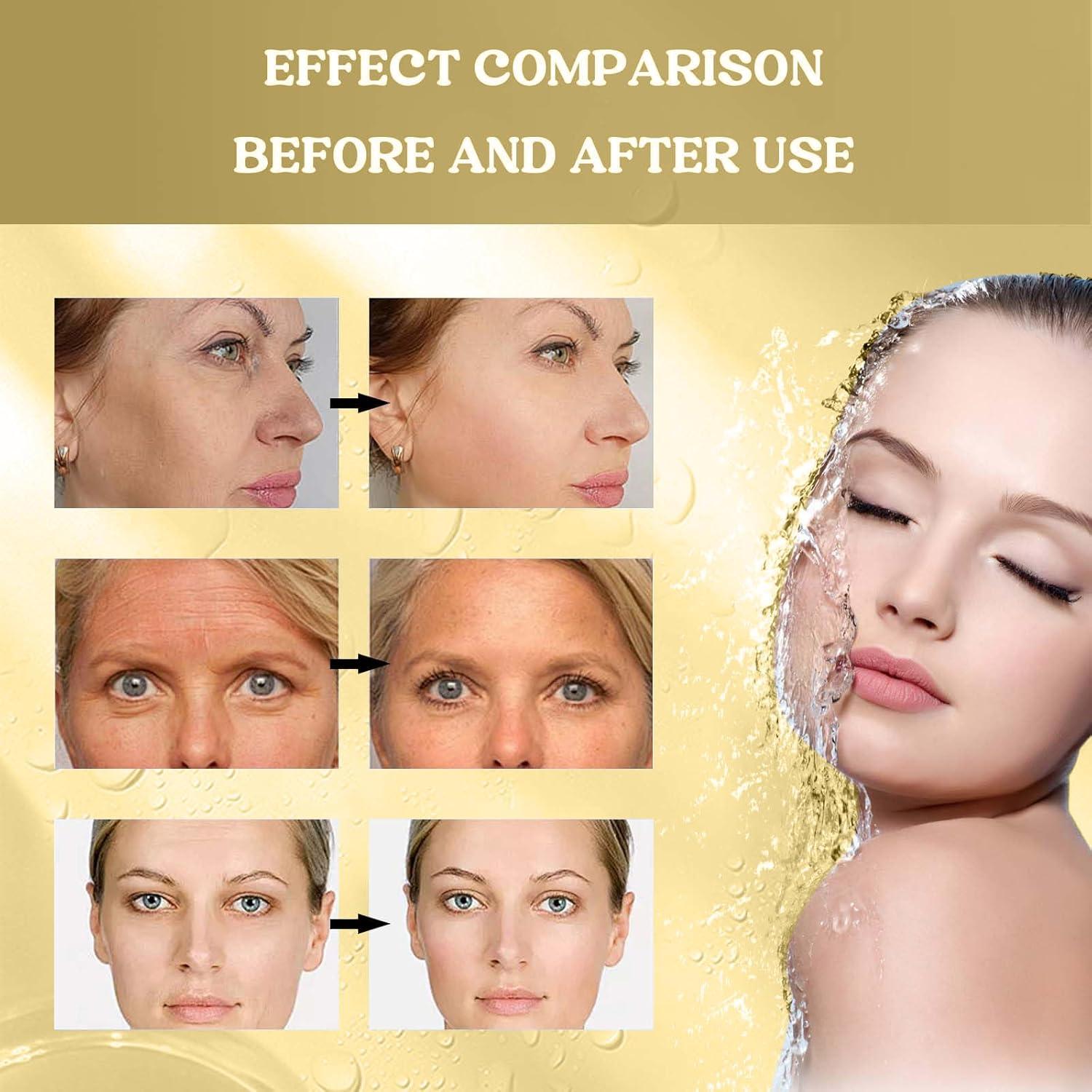 Mascarilla Facial de Colágeno SEWOG Hidratante Antienvejecimiento 4 Pzas