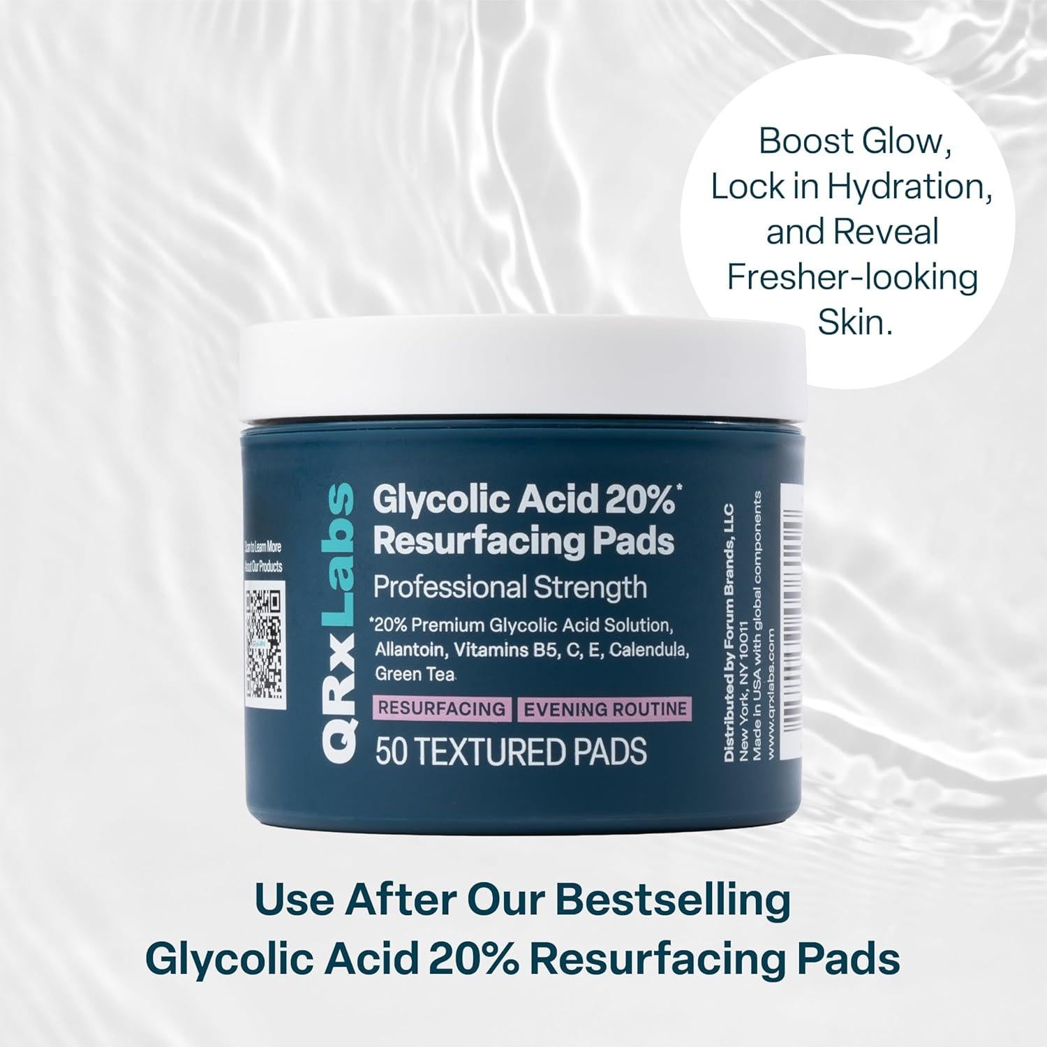 Suero Hidrolífico QRxLabs Ácido Hialurónico 60 ml - Hidratación Profunda