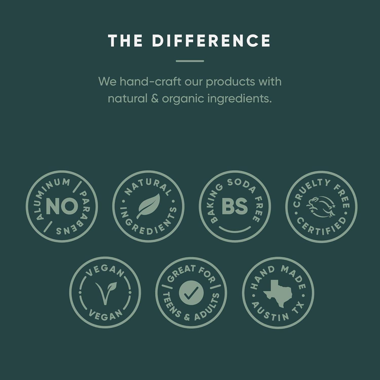 Desodorante Natural Pretty Frank 76.5g Sin Aluminio Carbón Costero