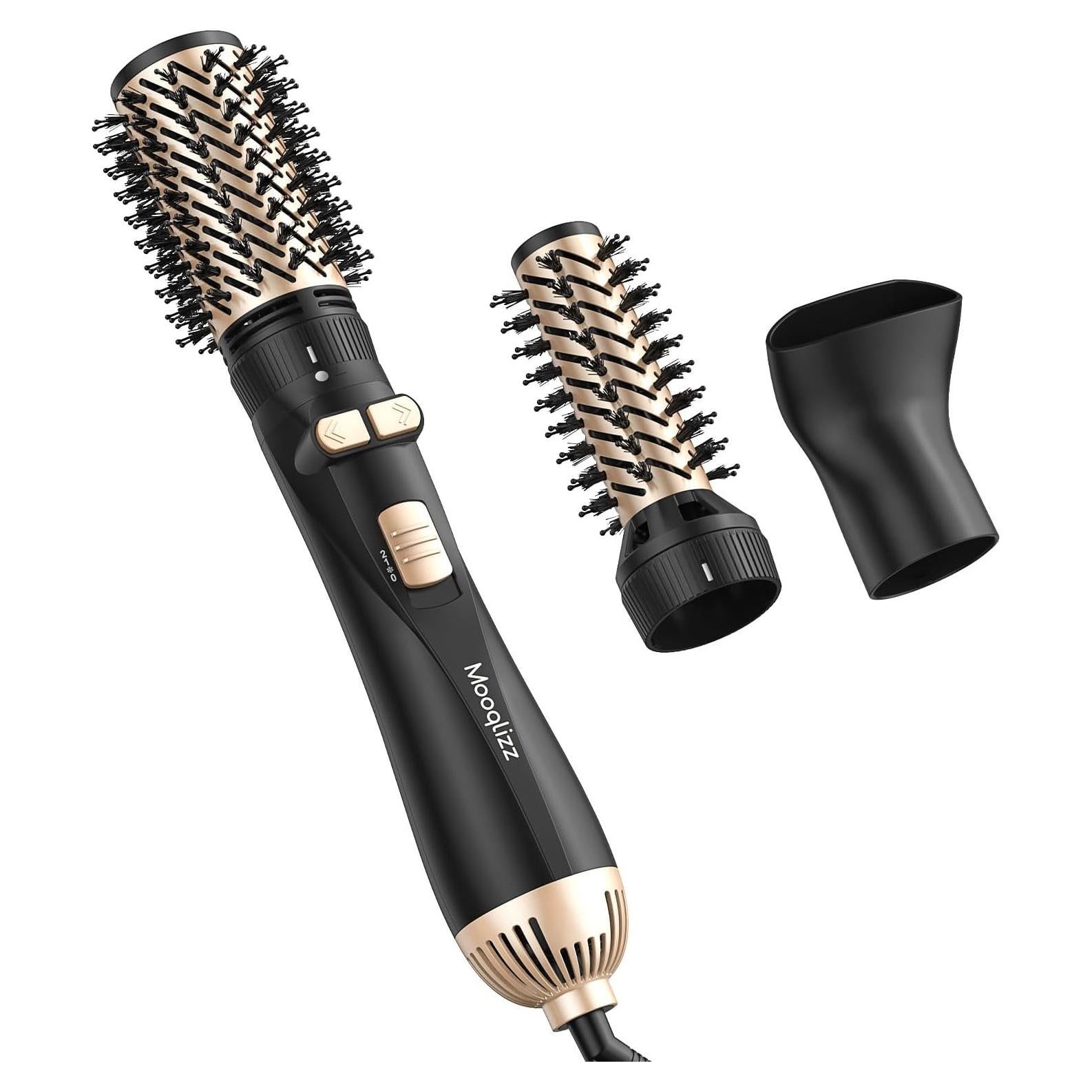 Cepillo Secador de Cabello Rotatorio Mooqlizz 3 en 1 38cm