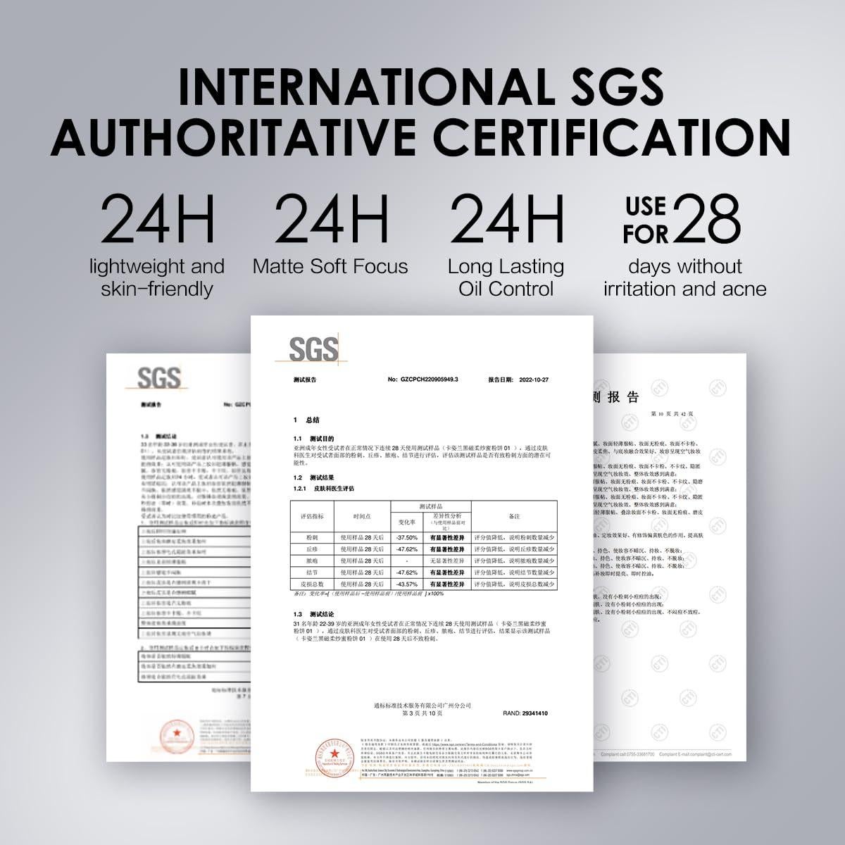 Polvo Compacto Presionado CARSLAN 7.94g Translúcido 24H