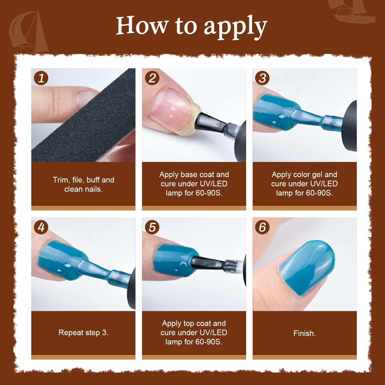 Kit de Esmalte de Uñas en Gel JODSONE 95 Colores 5ml