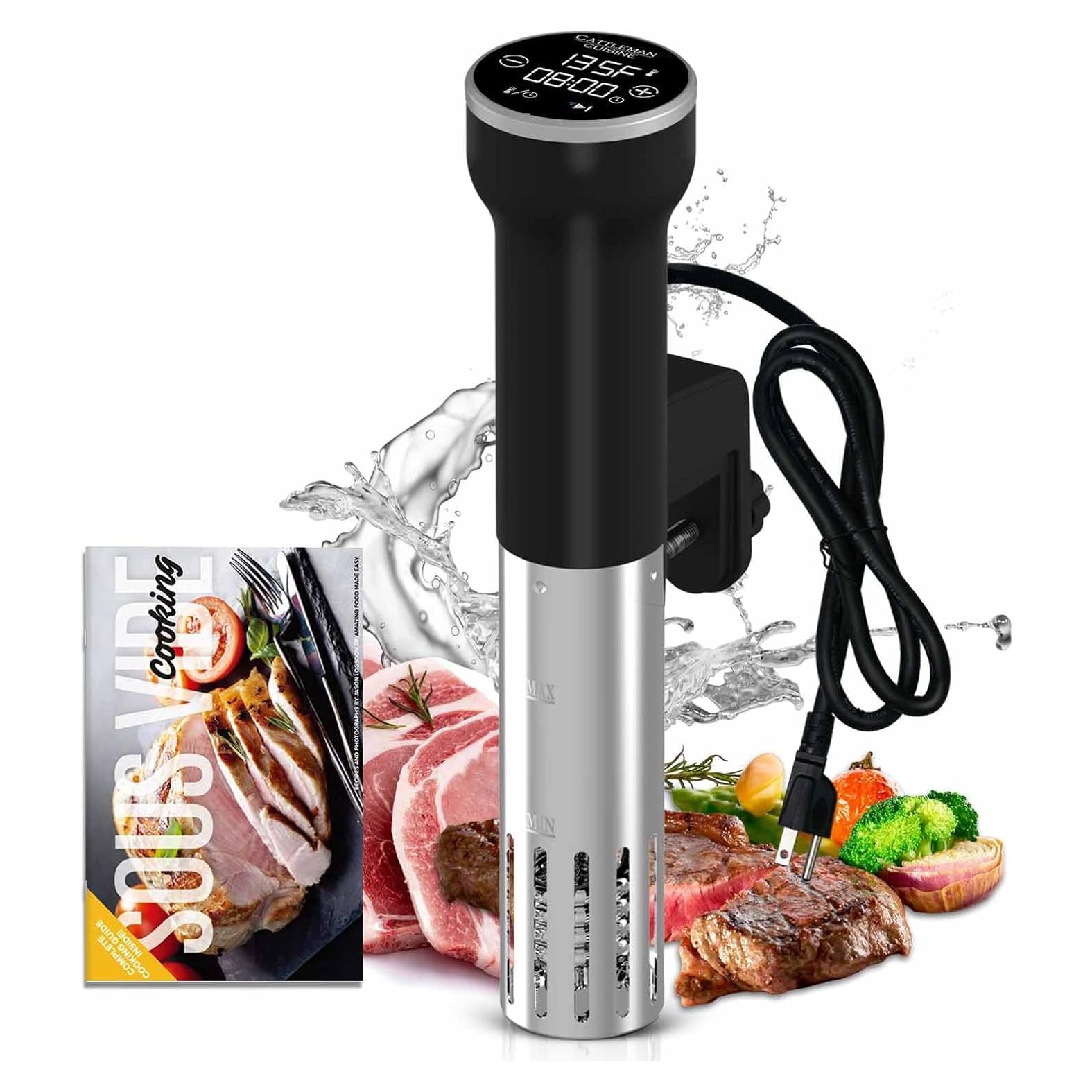 Cocedor Sous Vide WiFi Cattleman Cuisine 1000W 16L Acero Inoxidable