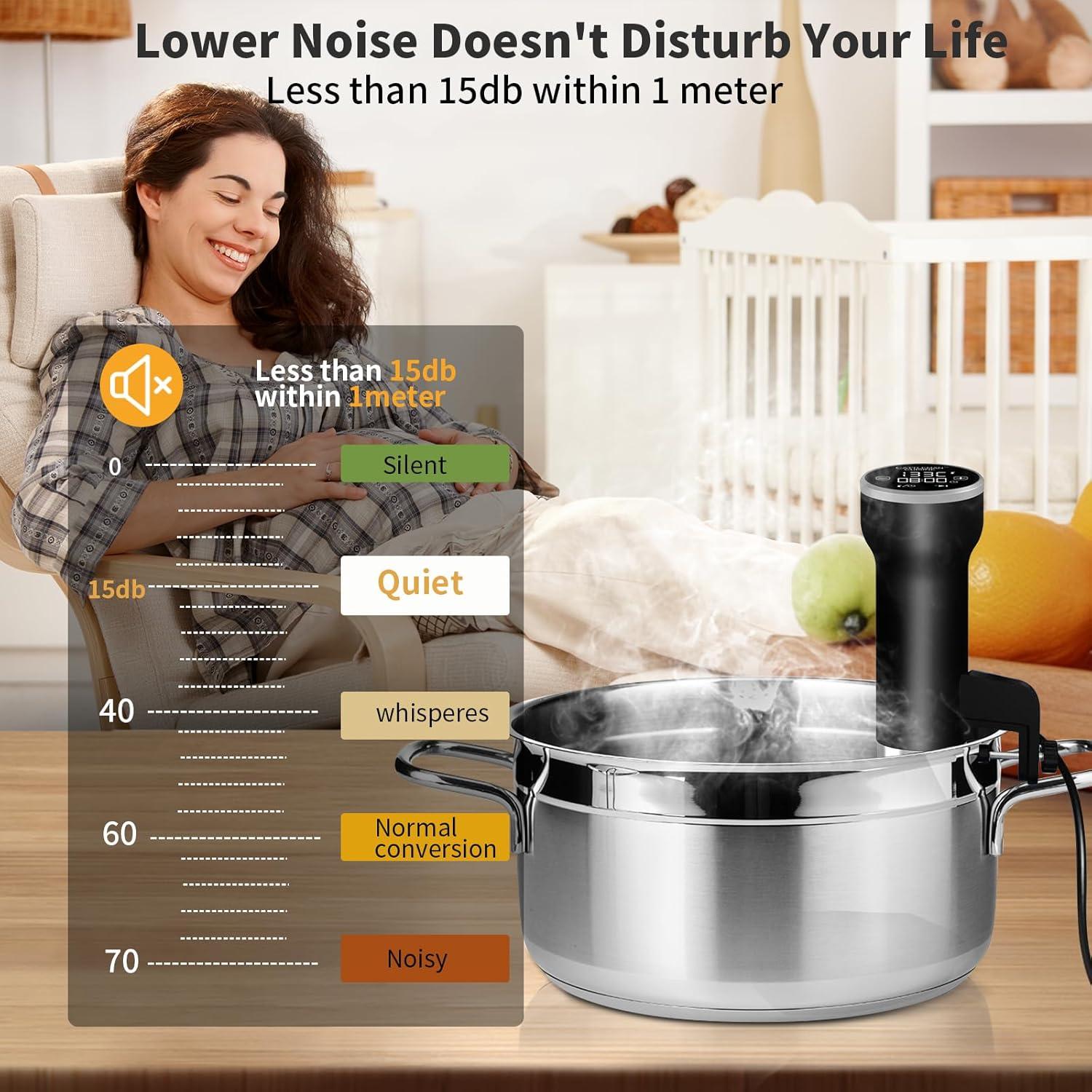 Cocedor Sous Vide WiFi Cattleman Cuisine 1000W 16L Acero Inoxidable