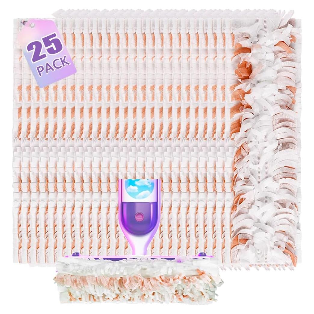 Recargas de Almohadilla para Mopa de Madera S.wiffer PowerMop - 25 Unidades