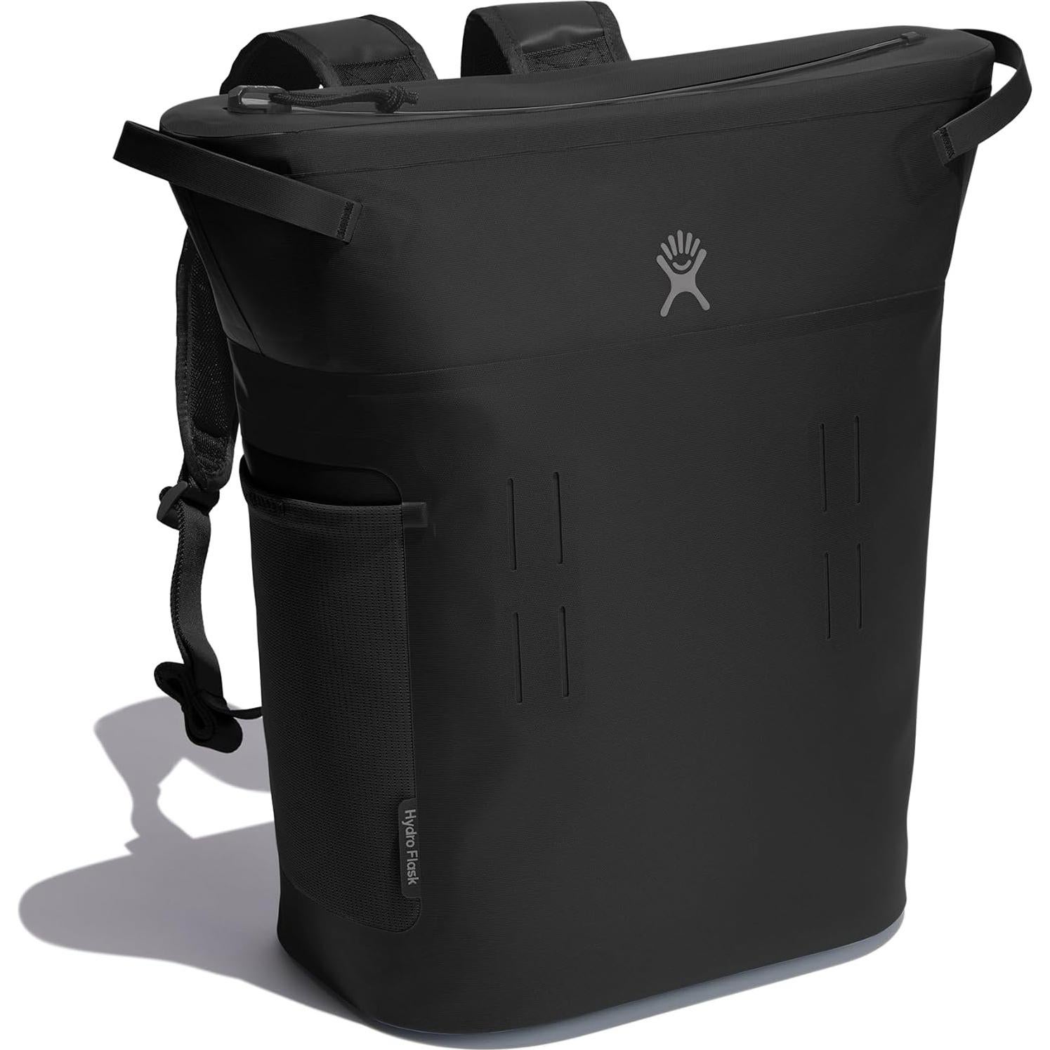 Nevera suave Hydro Flask 20L negra para camping y senderismo