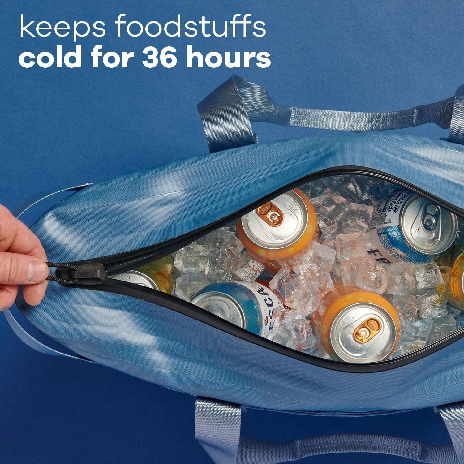 Nevera suave Hydro Flask 20L negra para camping y senderismo