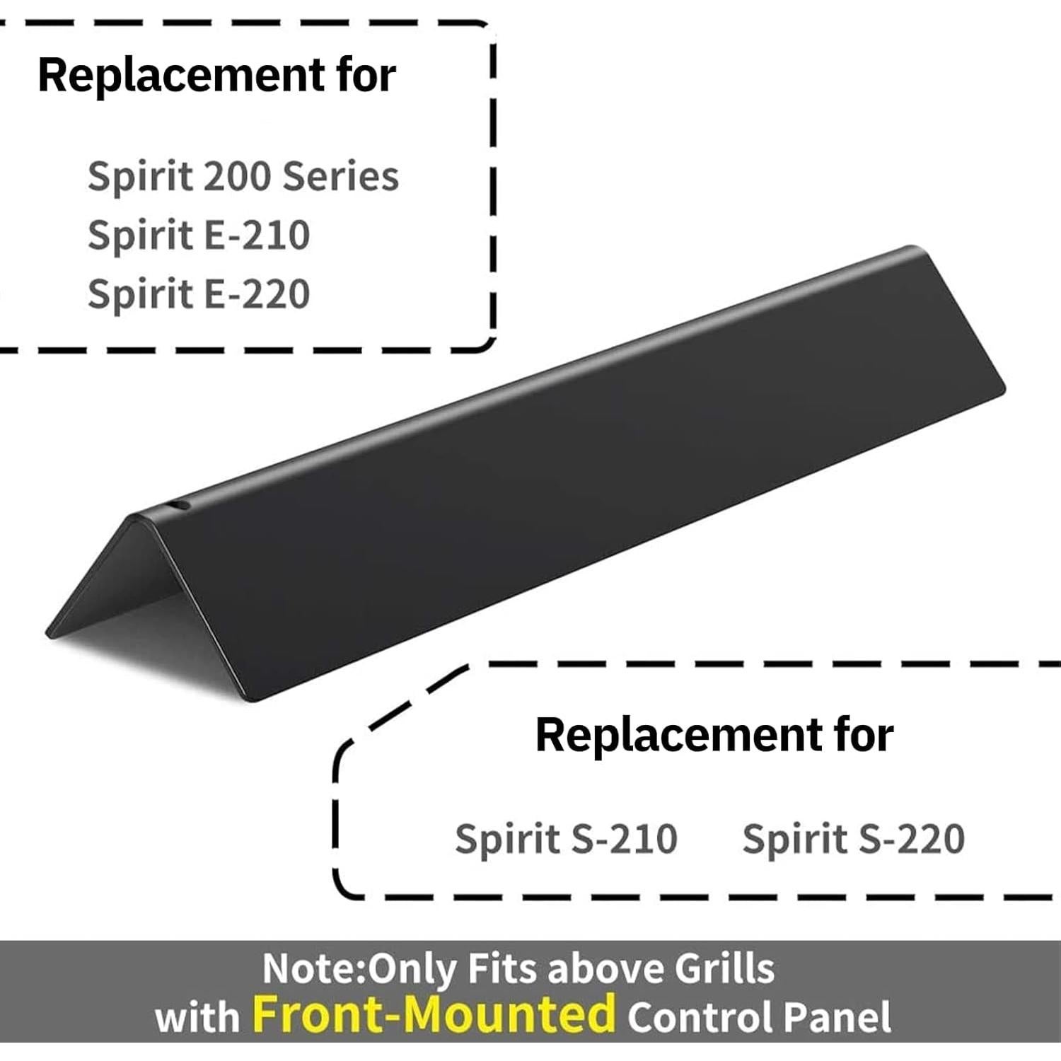 Barras Saborizadoras X Home para Parrilla Weber Spirit 200 - 3 Piezas