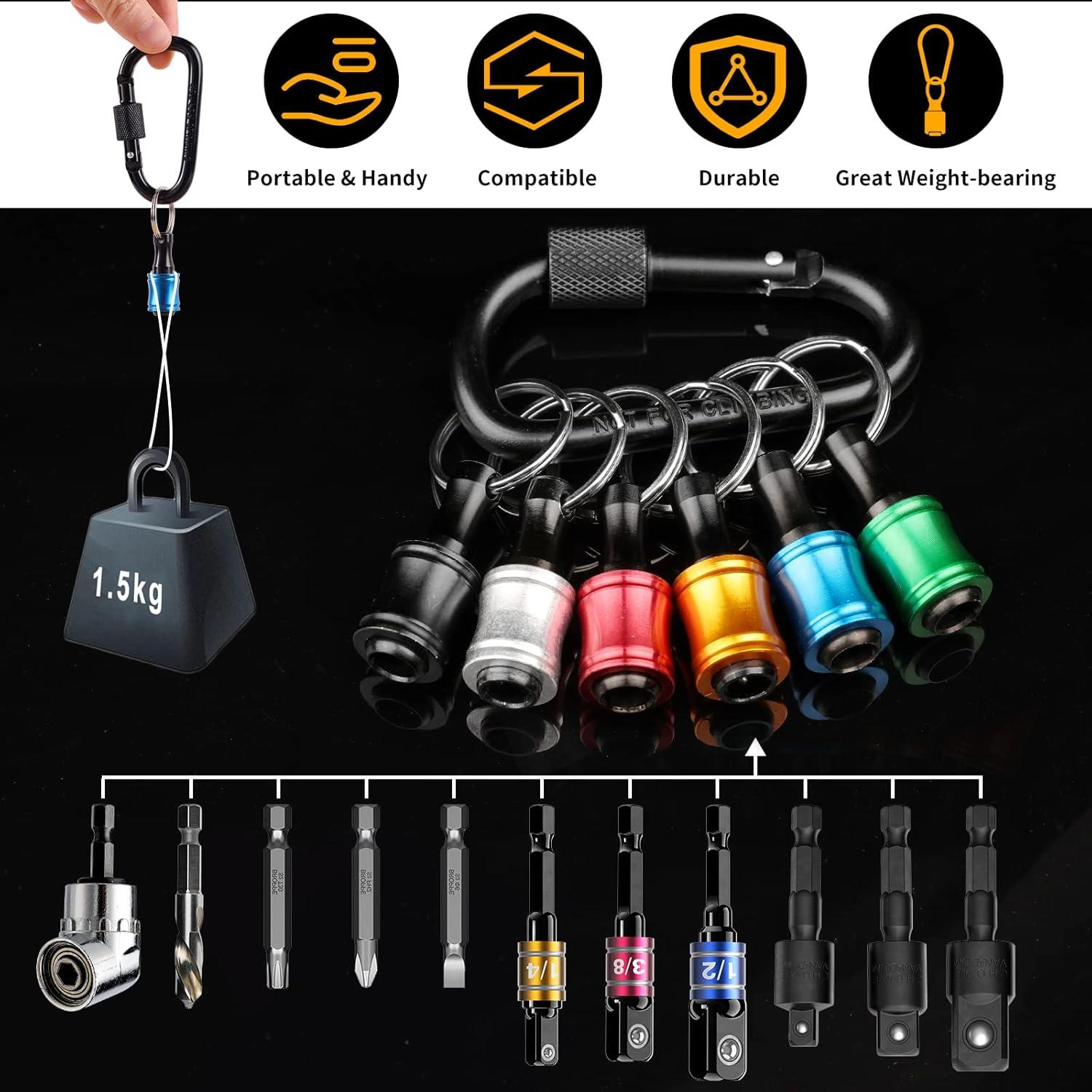 Soporte de Puntas Katerk 1/4" Hexagonal para Taladro