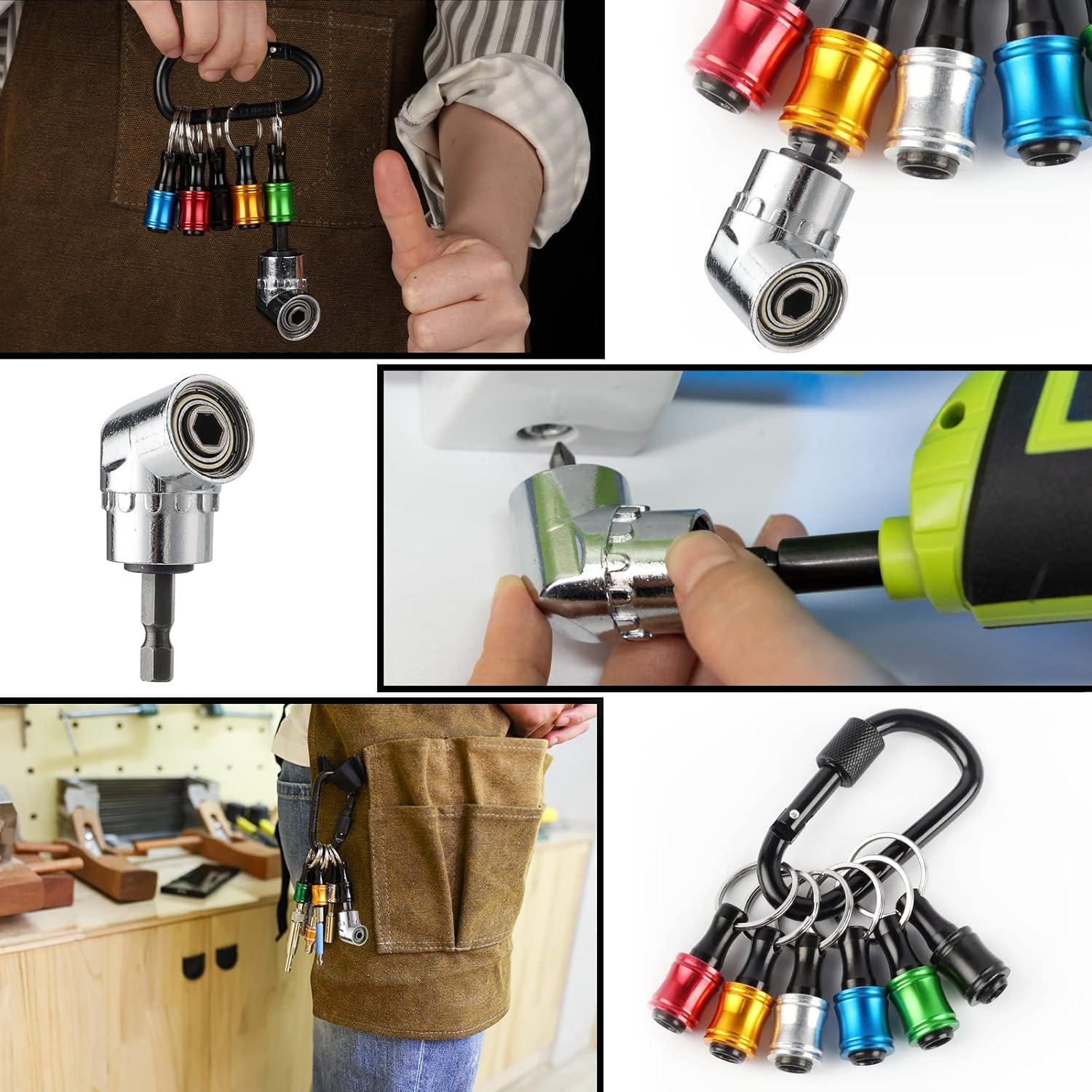 Soporte de Puntas Katerk 1/4" Hexagonal para Taladro