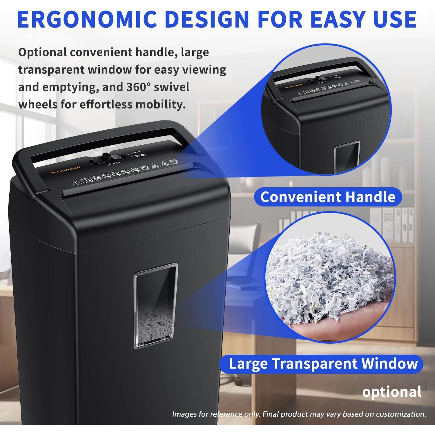 Trituradora Bonsaii C209-C | Hasta 110 Hojas Automática, 22.7L