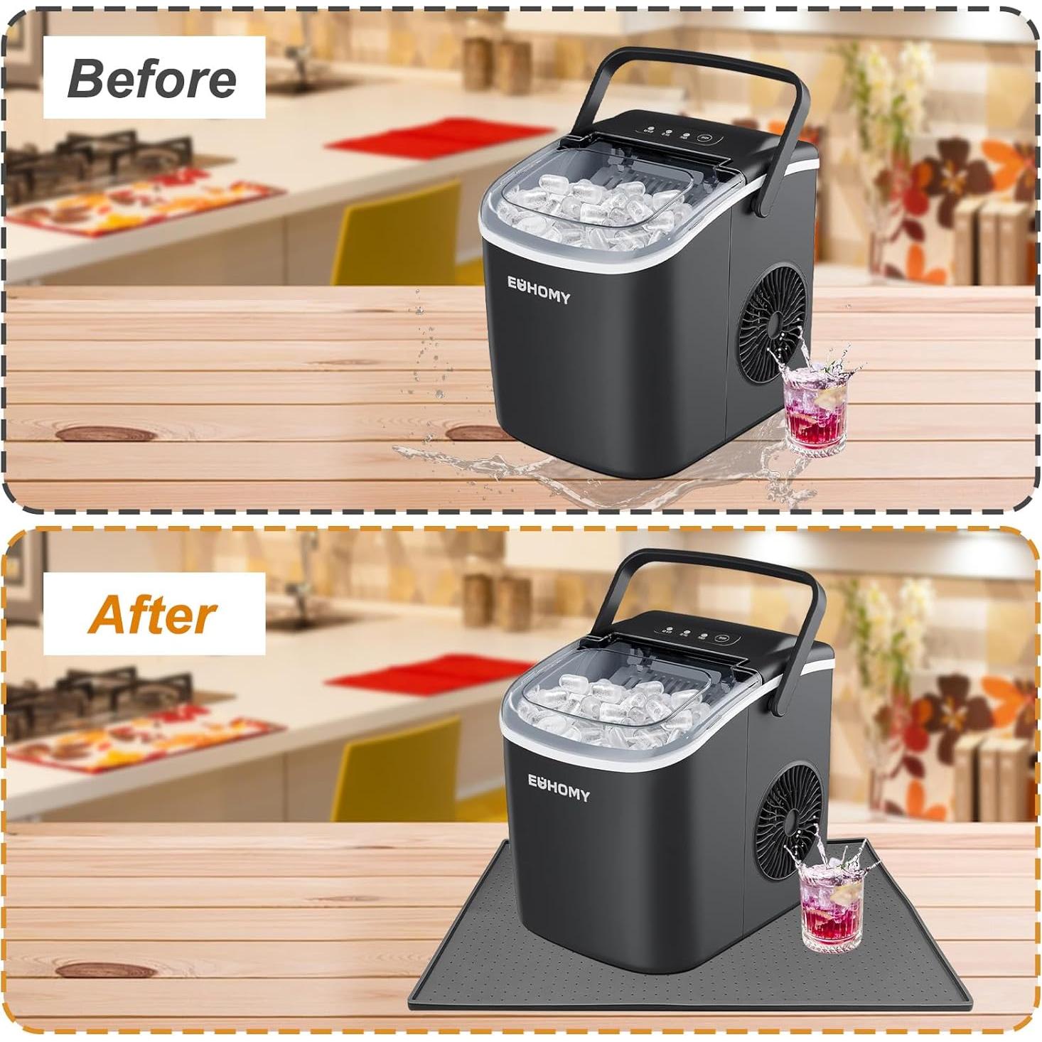 Alfombrilla de Silicona Antideslizante Hlimior 30x48 cm para Hielo