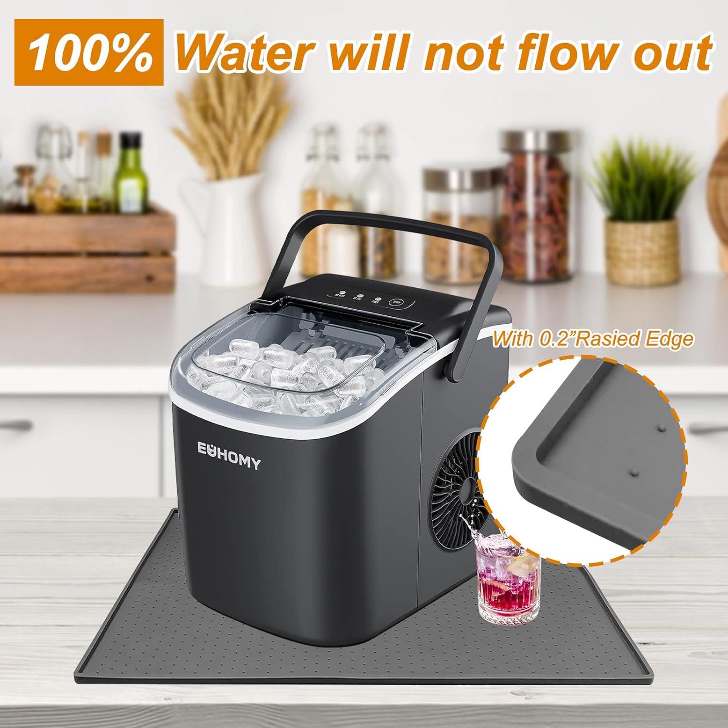 Alfombrilla de Silicona Antideslizante Hlimior 30x48 cm para Hielo