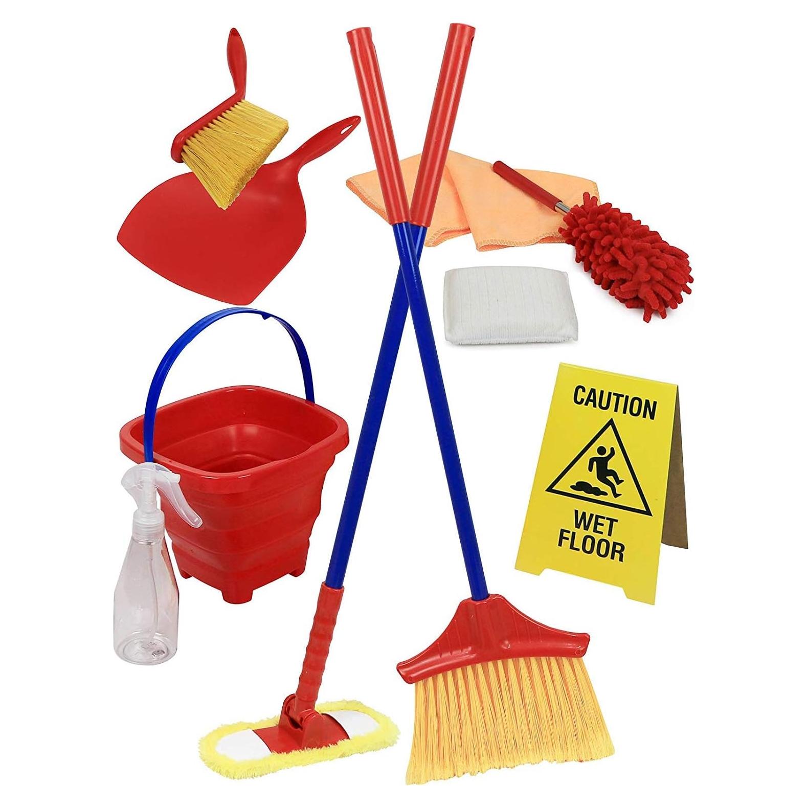 Juego de Limpieza Click N' Play para Niños - 10 Piezas