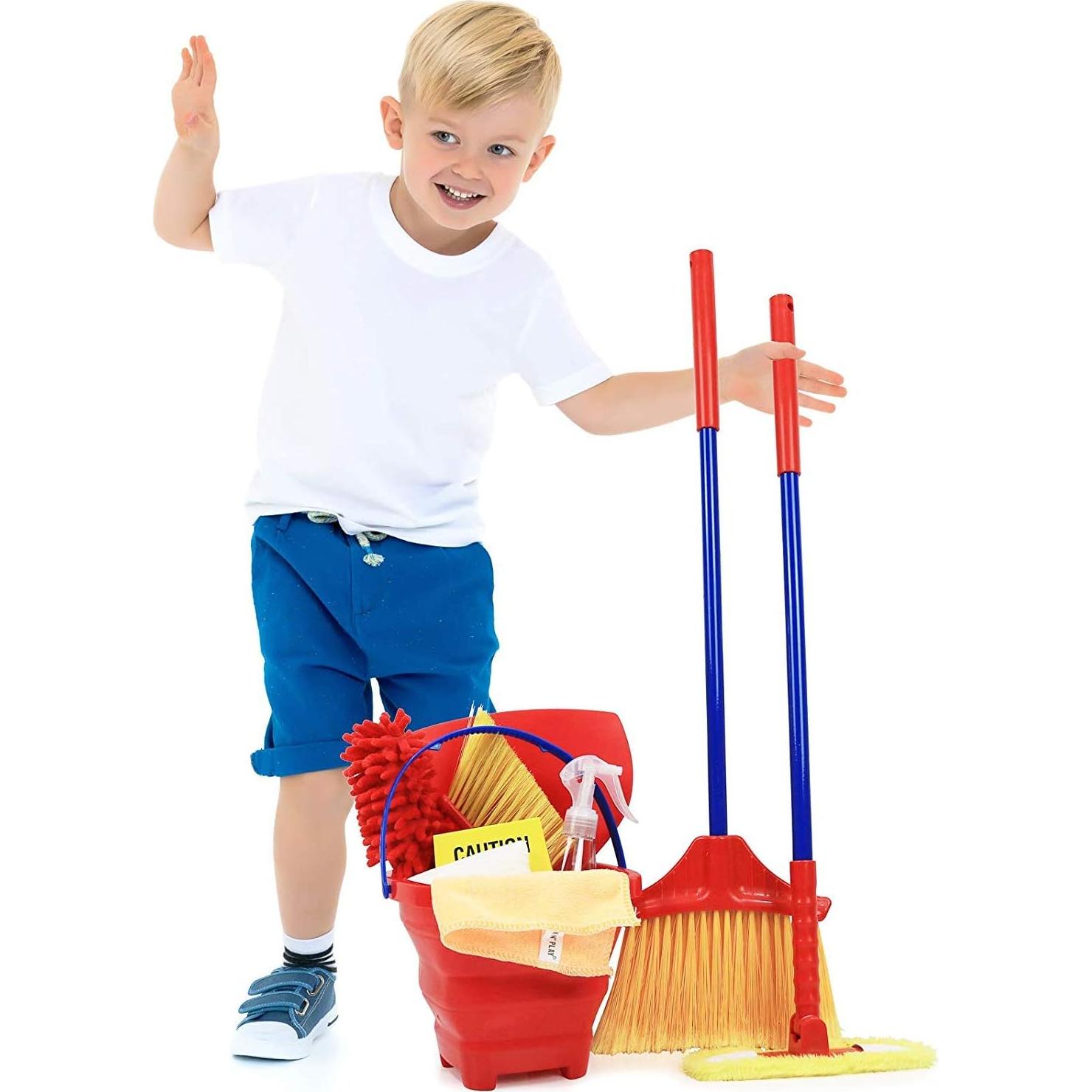 Juego de Limpieza Click N' Play para Niños - 10 Piezas