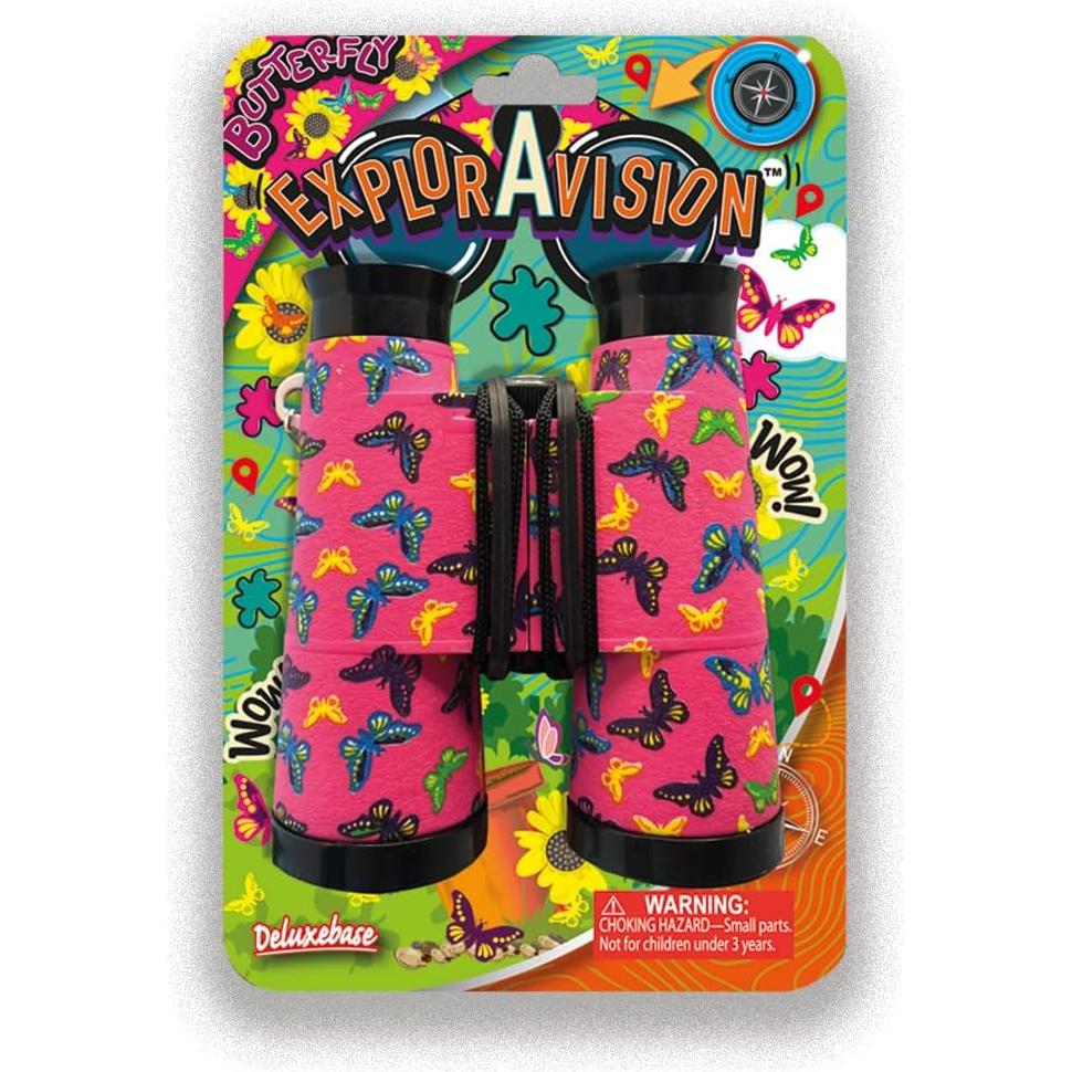 Binoculares Portátiles Deluxebase para Niños - Mariposa
