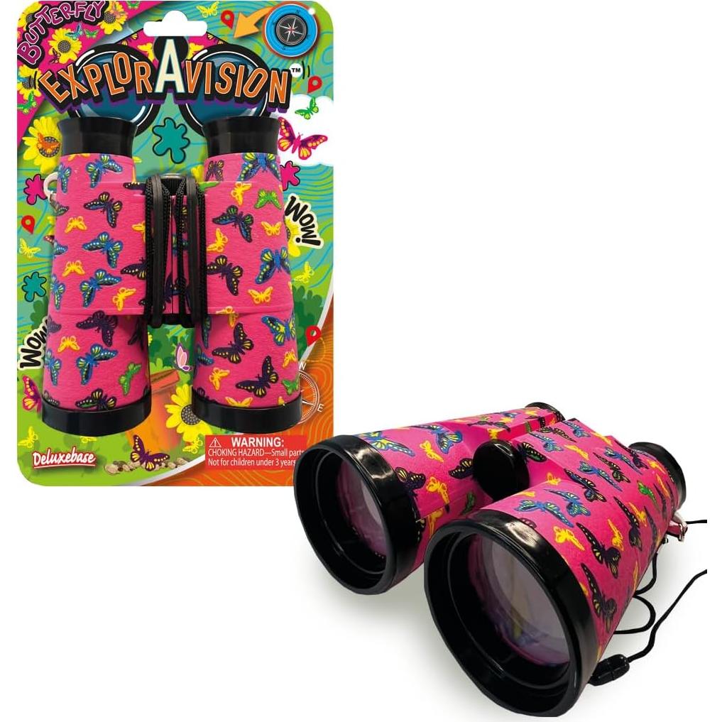 Binoculares Portátiles Deluxebase para Niños - Mariposa