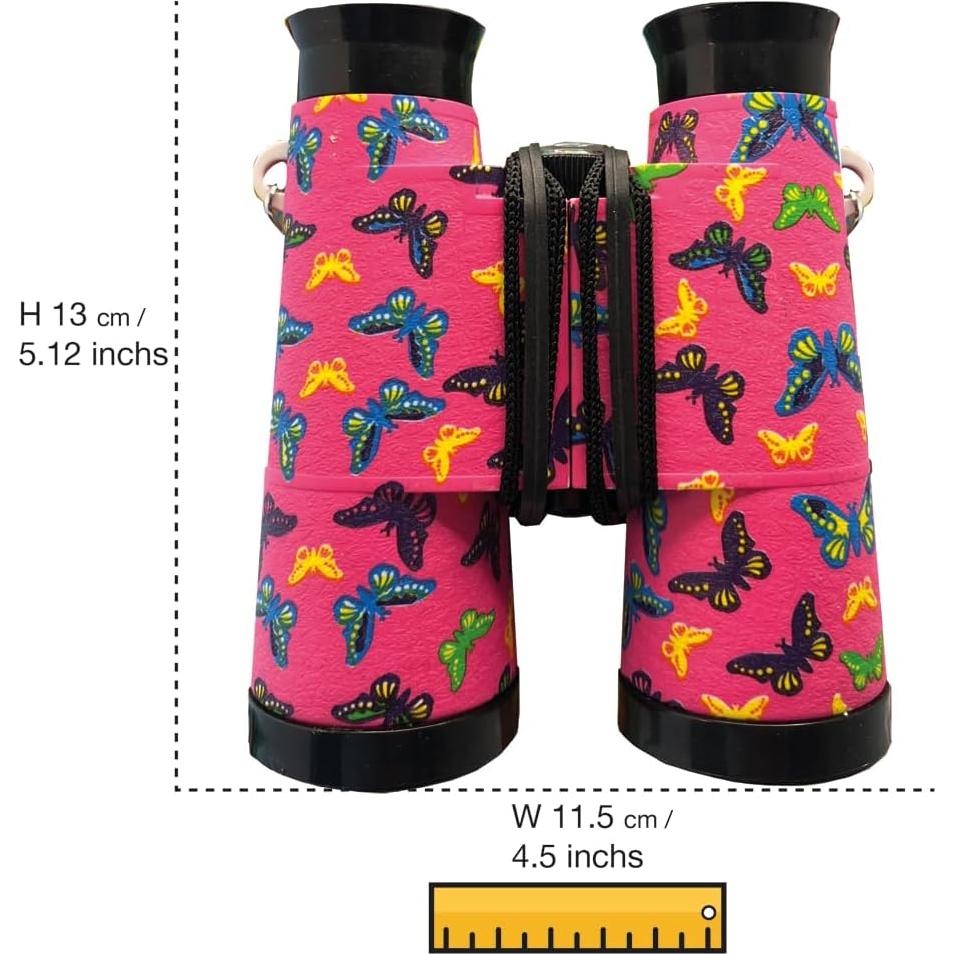 Binoculares Portátiles Deluxebase para Niños - Mariposa