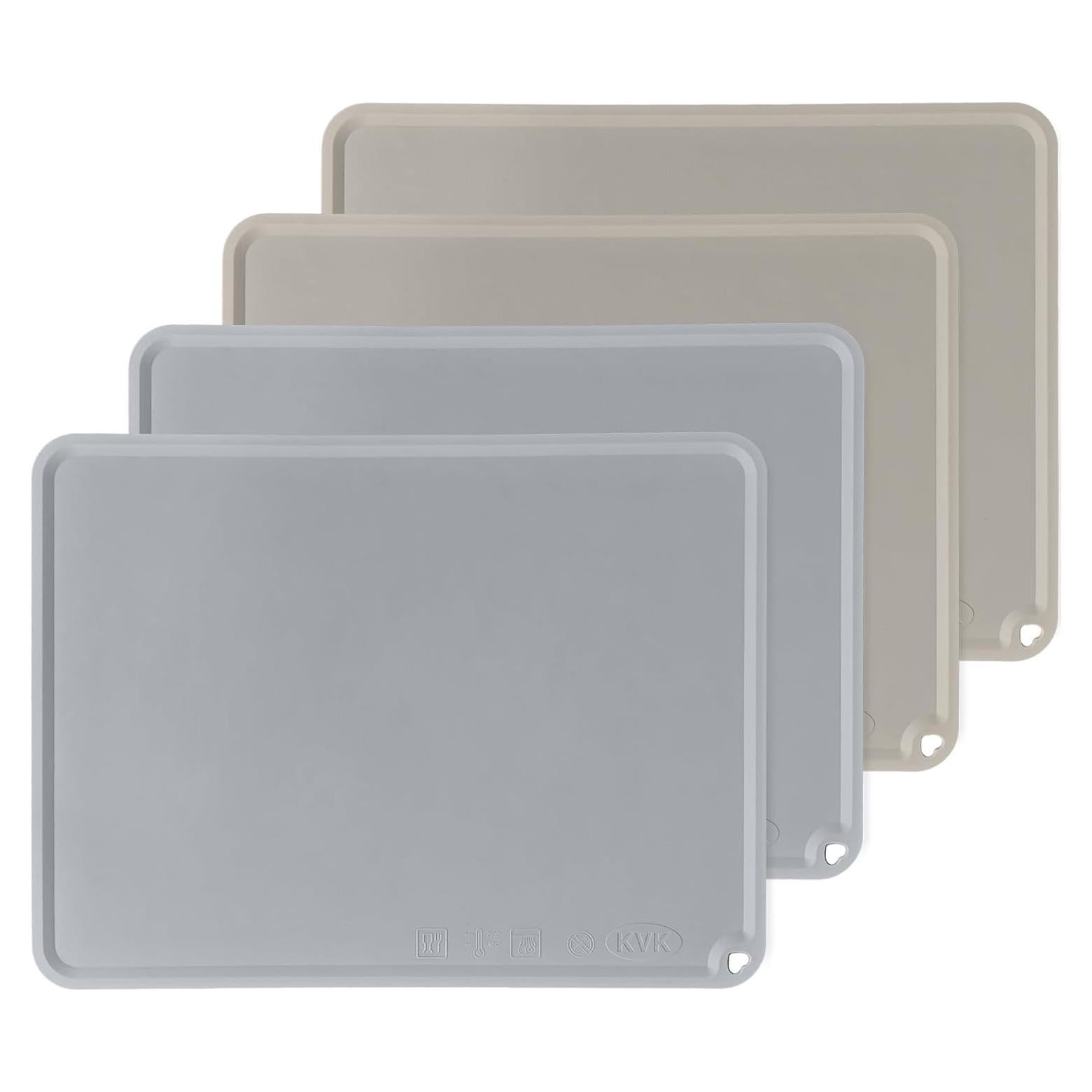 Manteles de Silicona KVK para Niños 4 Piezas Antideslizantes