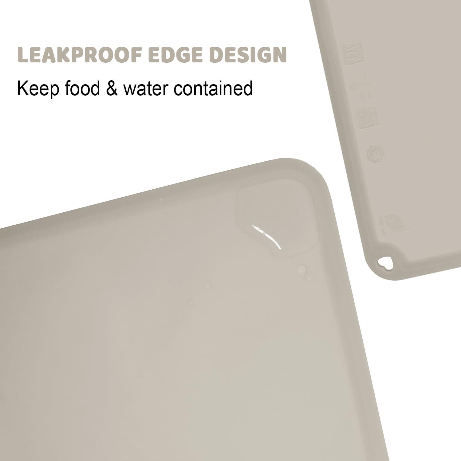 Manteles de Silicona KVK para Niños 4 Piezas Antideslizantes