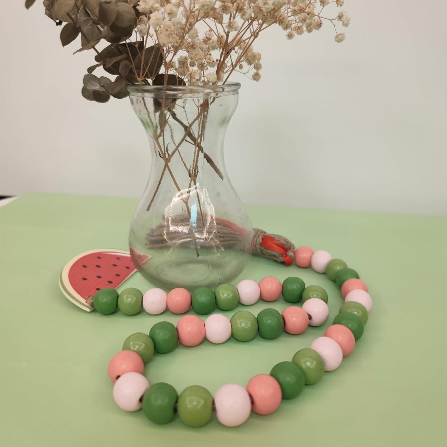 240 Perlas Redondas de Madera Jsehchya 16mm Coloridas para Manualidades