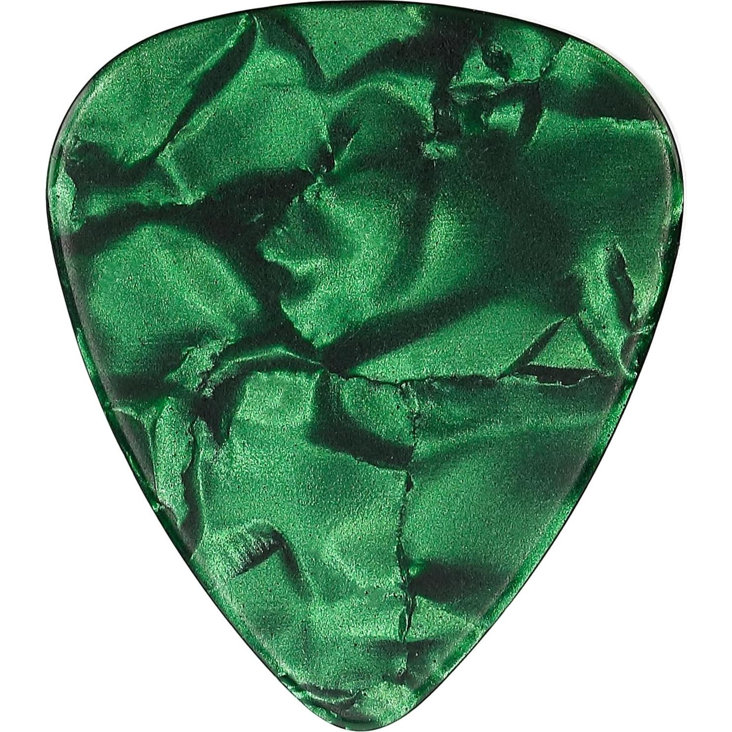 Puas de guitarra de celuloide 15 paquetes con caja metálica