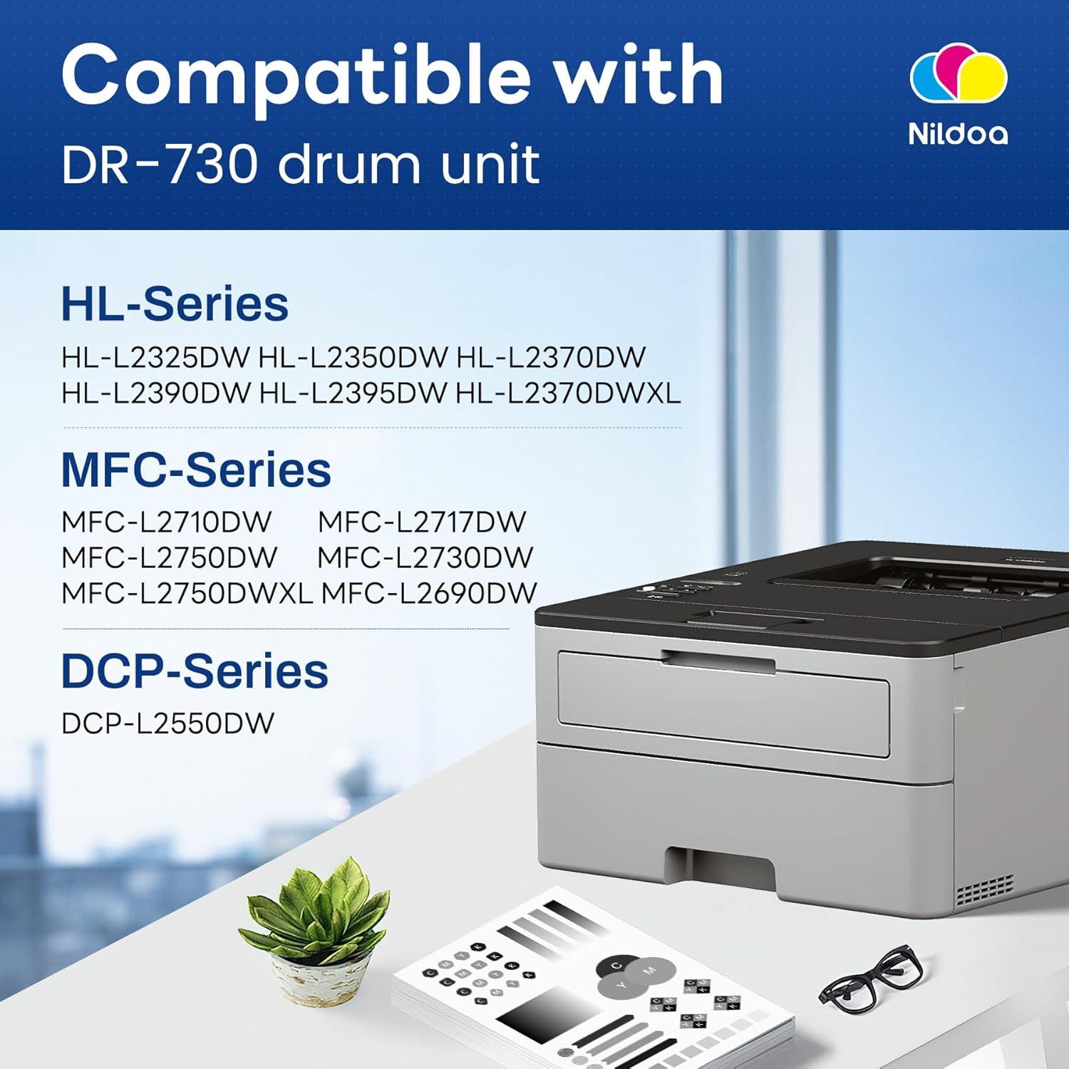 Unidad de Tambor Nildoa DR-730 Compatible para Brother