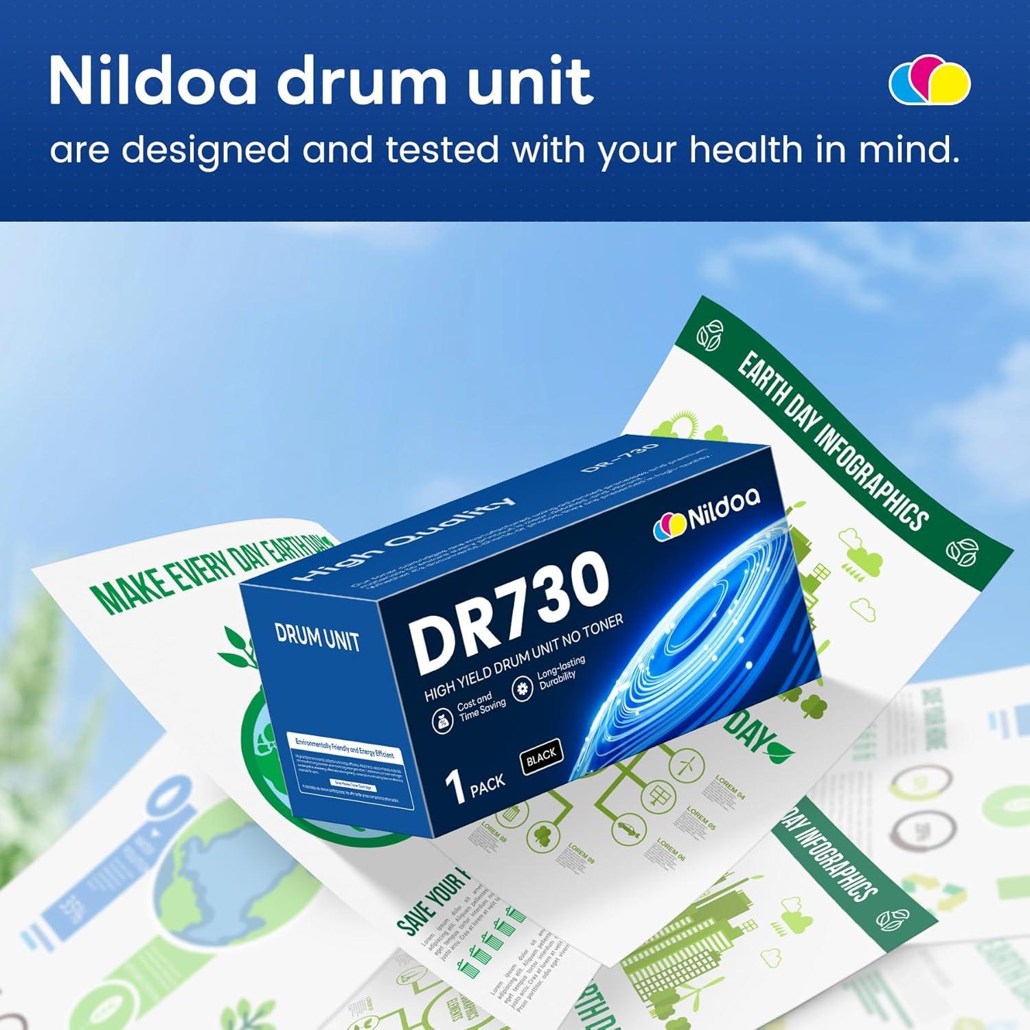 Unidad de Tambor Nildoa DR-730 Compatible para Brother
