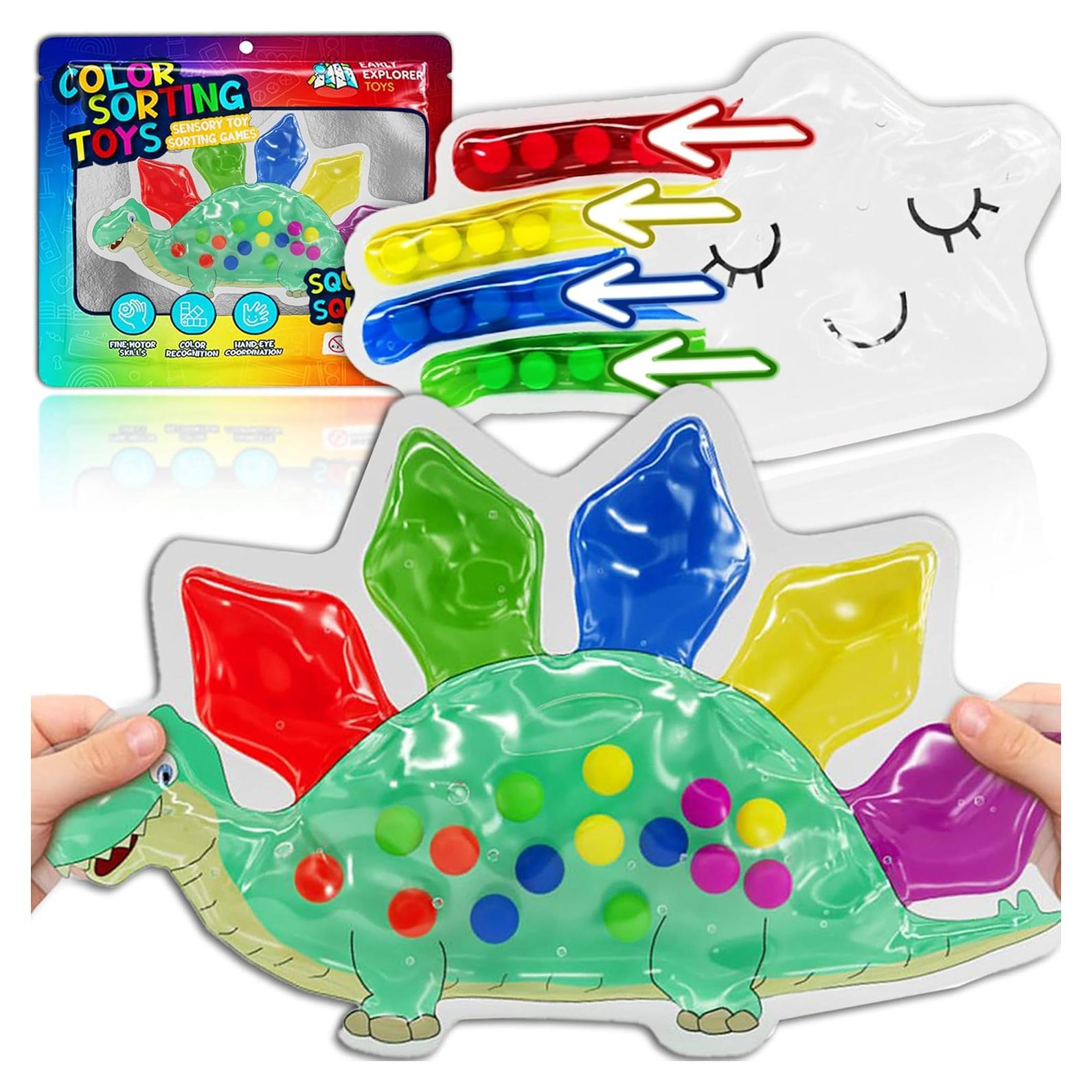 Paquete de 2 Juguetes Sensoriales de Clasificación de Color - Early Explorer Toys